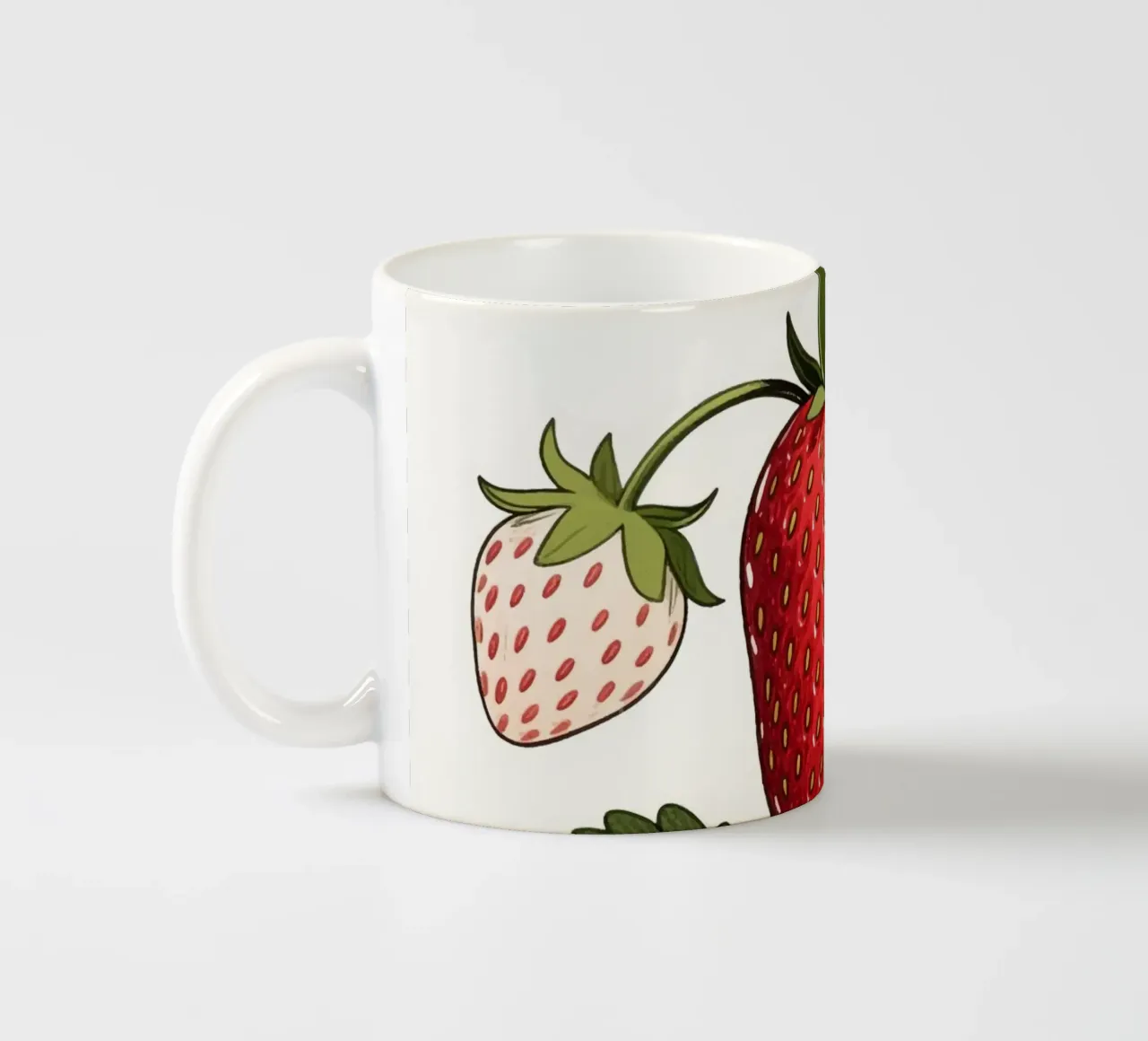 Frutta Pianta di fragole tazza in ceramica da knowledge