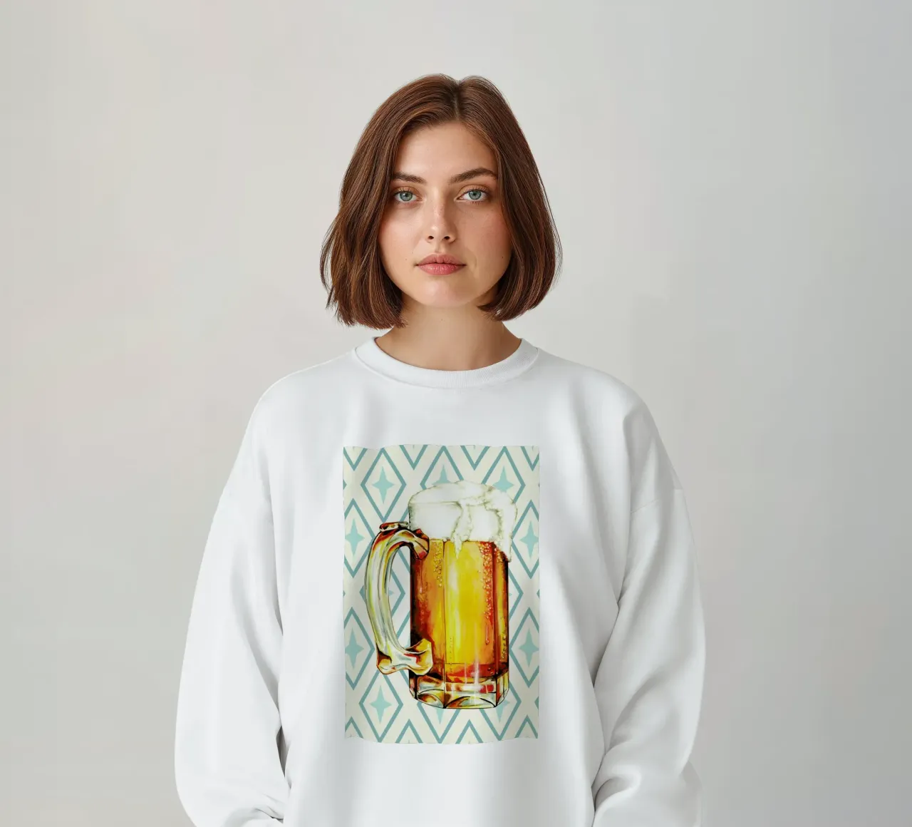 Beer felpa da Kelly Gilleran
