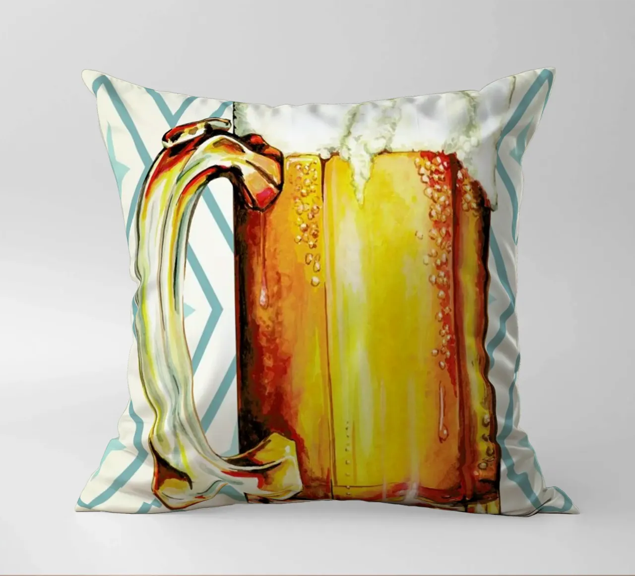 Beer cuscino da Kelly Gilleran