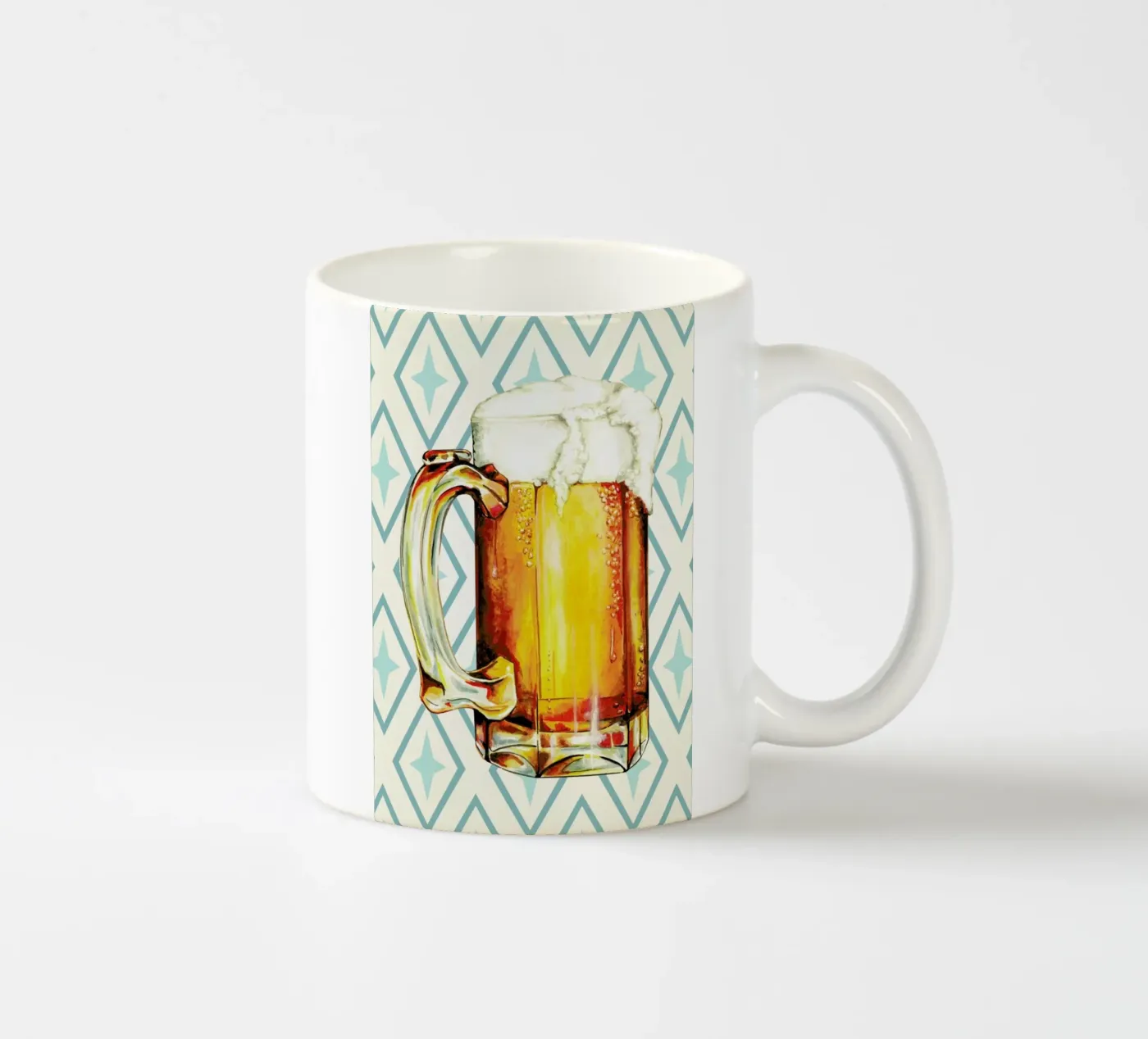 Beer ceramic mug by Kelly Gilleran