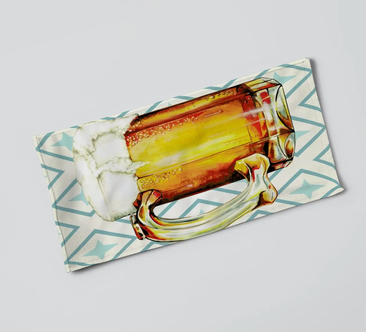 Beer towel by Kelly Gilleran