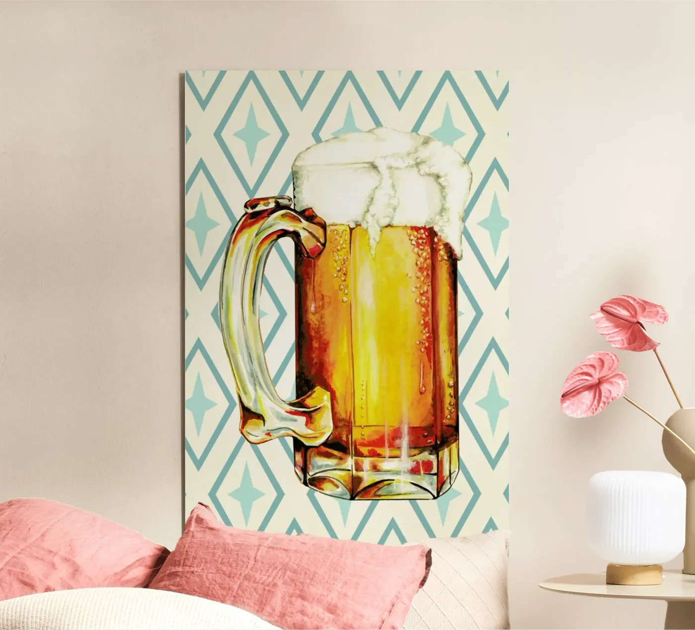 Beer forex plate by Kelly Gilleran