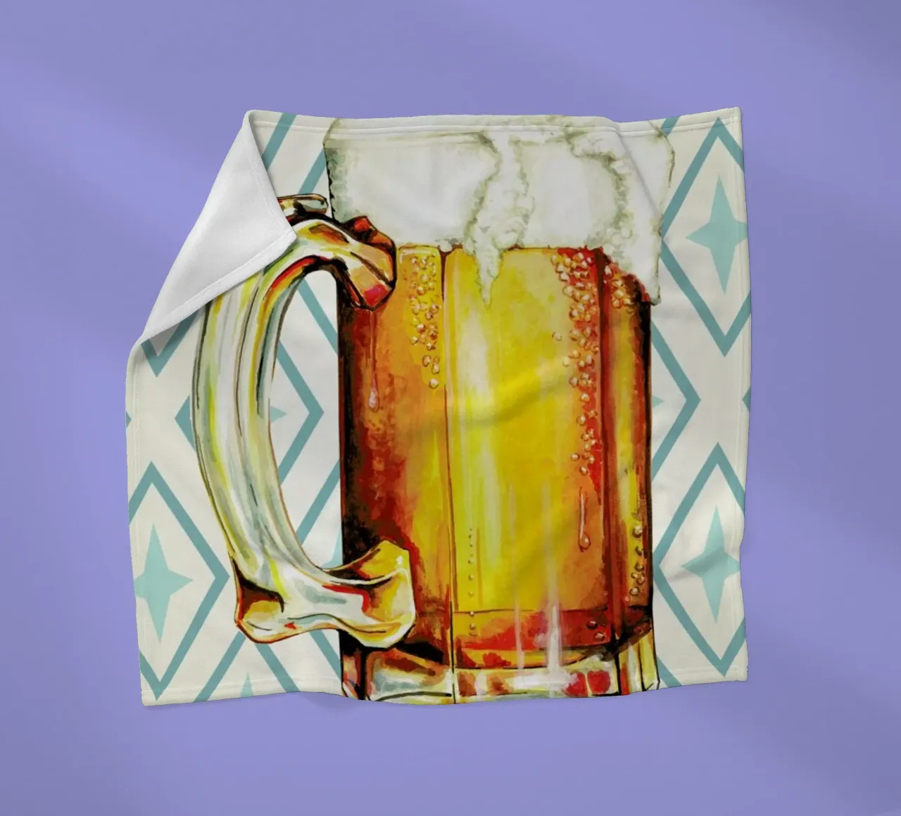 Beer coperta in pile da Kelly Gilleran