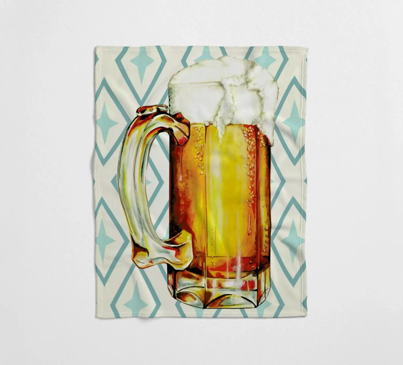 Beer fleecedeken van Kelly Gilleran