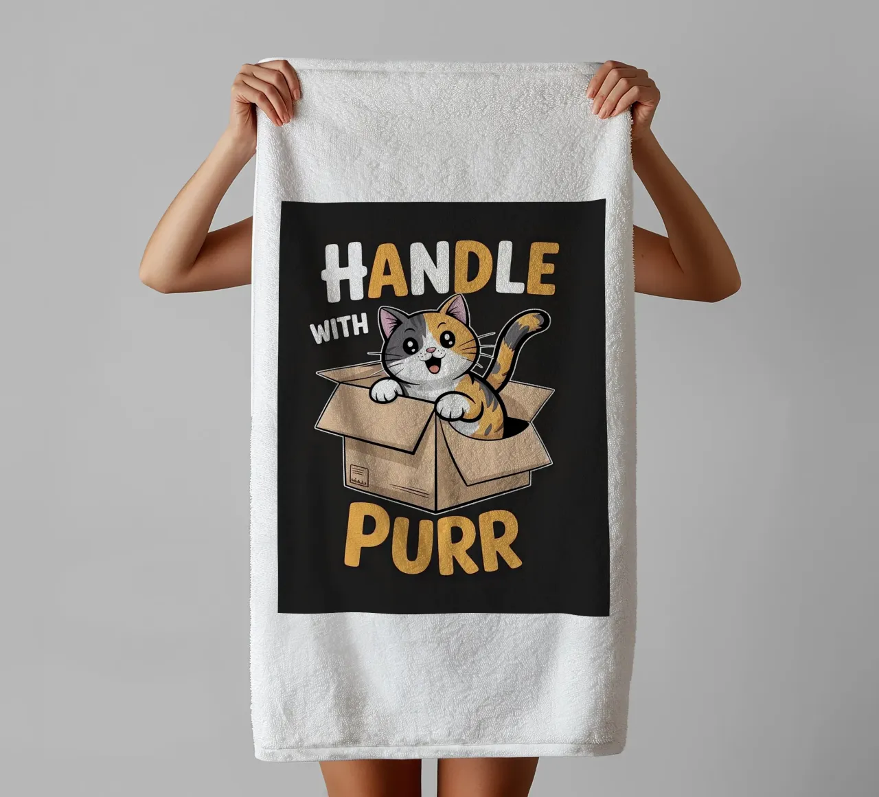 Maneggiare con fusa asciugamano da bagno da Arjun