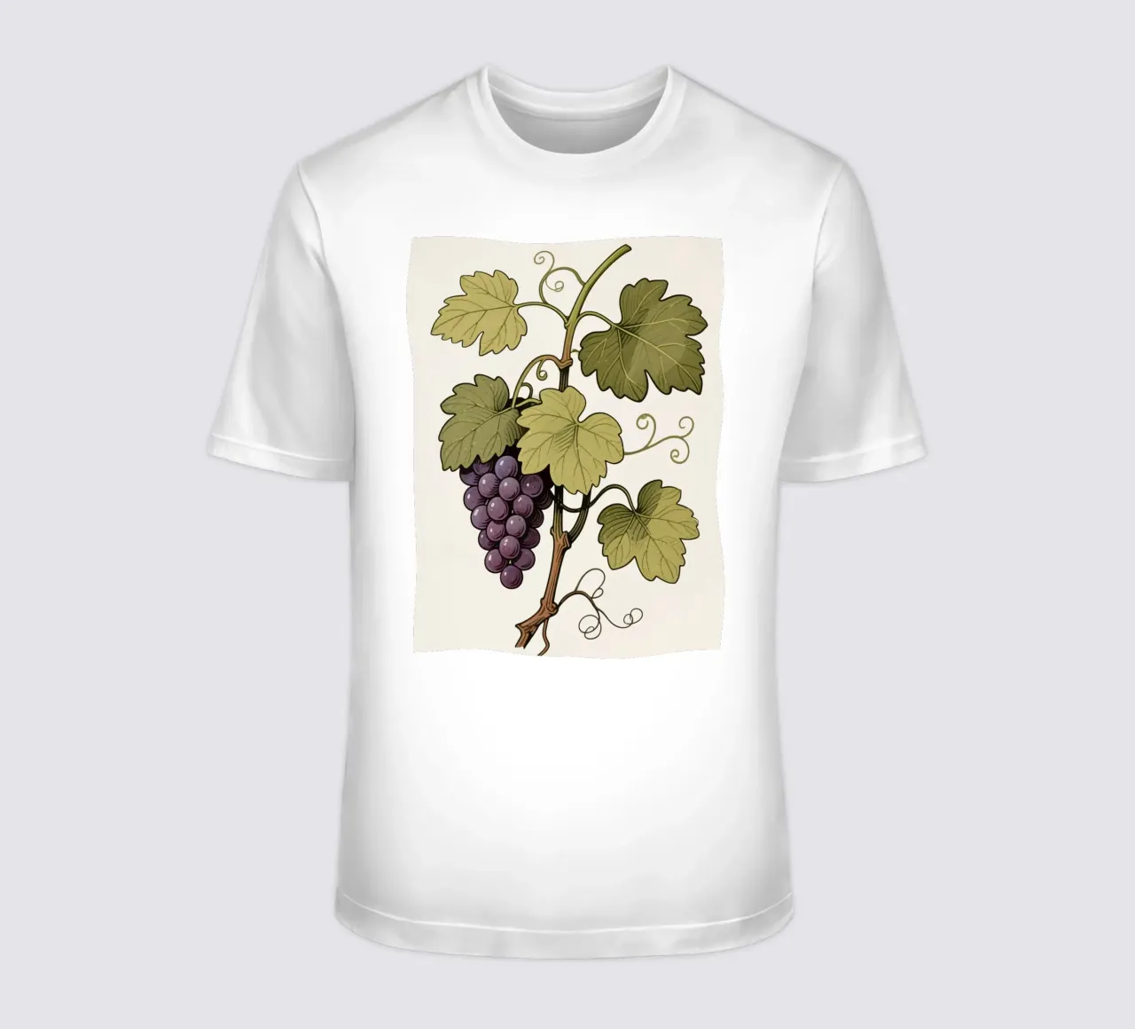 Pianta d'uva t-shirt da knowledge