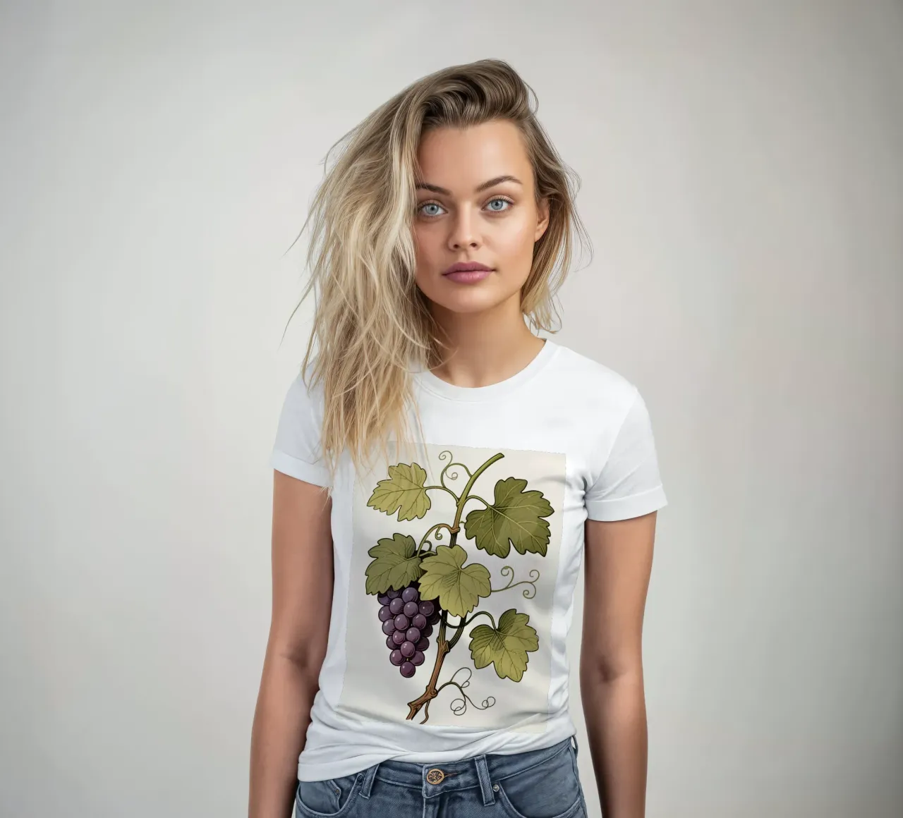 Pianta d'uva t-shirt da donna da knowledge