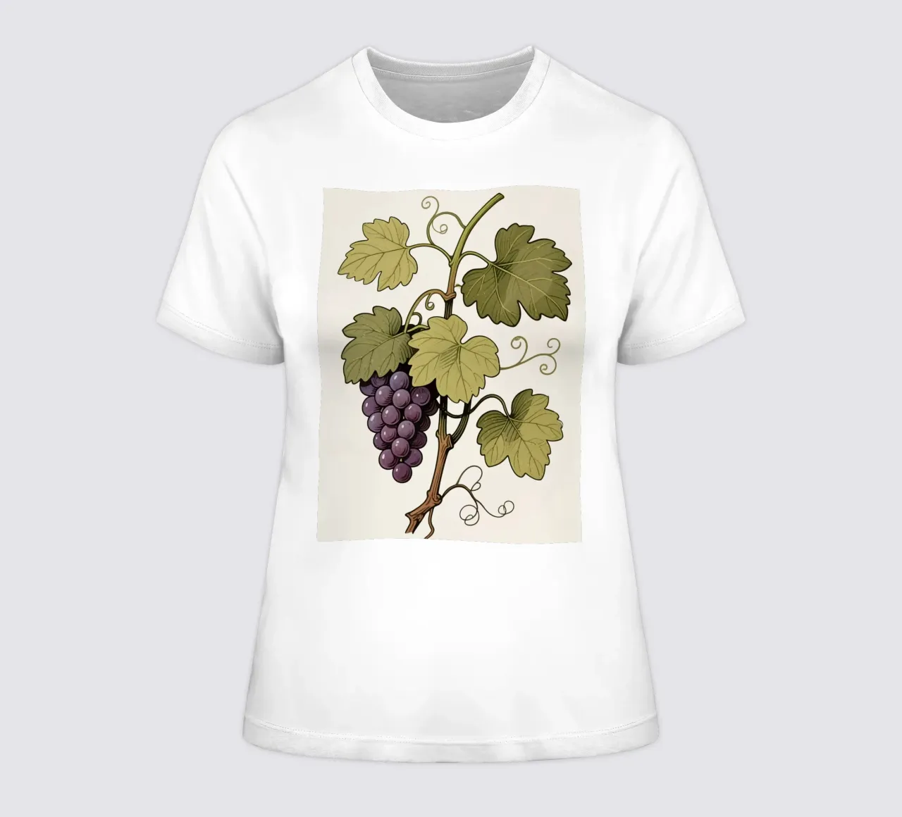 Pianta d'uva t-shirt da donna da knowledge