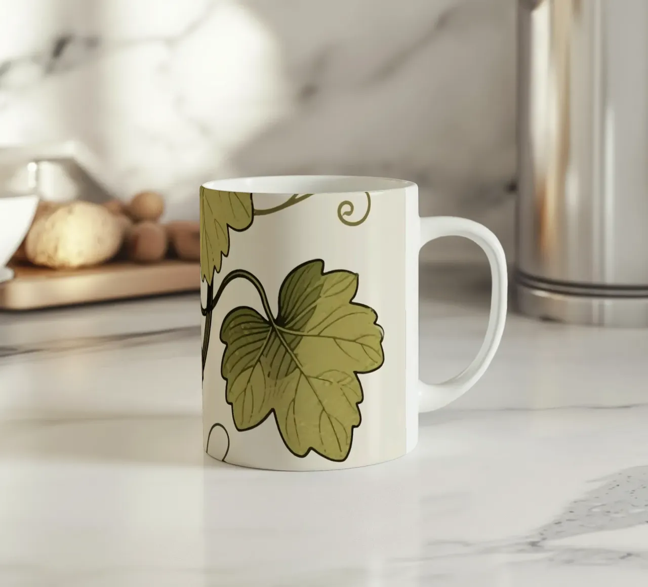 Pianta d'uva tazza in ceramica da knowledge