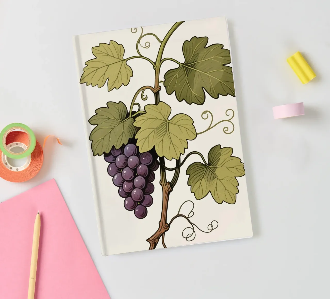 Pianta d'uva diario da knowledge