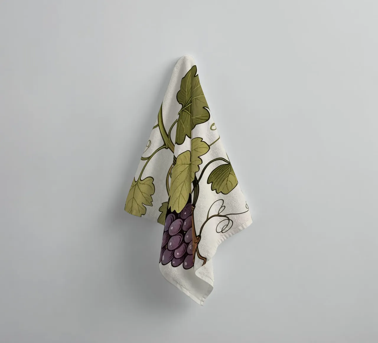 Pianta d'uva asciugamano da bagno da knowledge