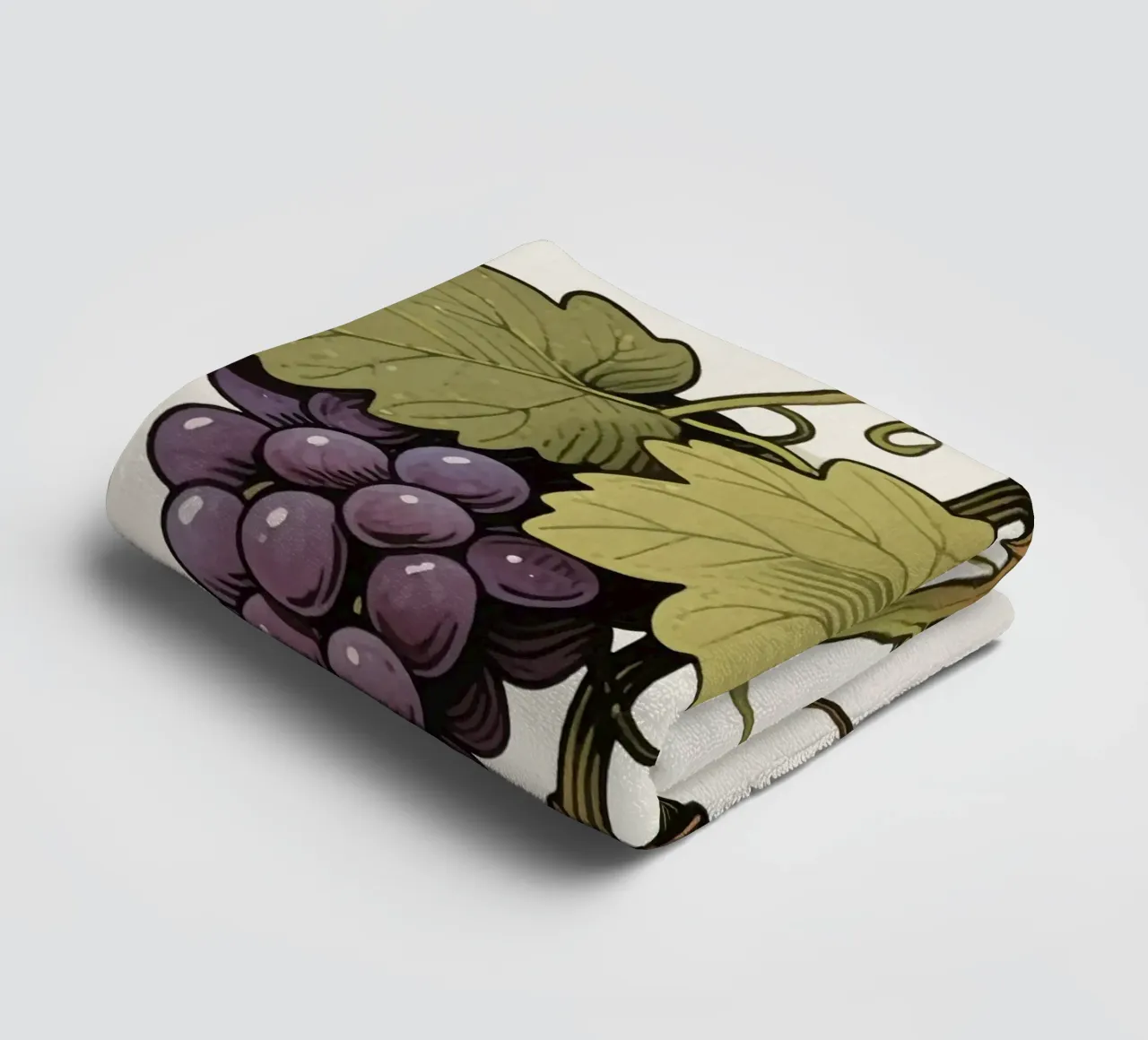 Pianta d'uva asciugamano da bagno da knowledge