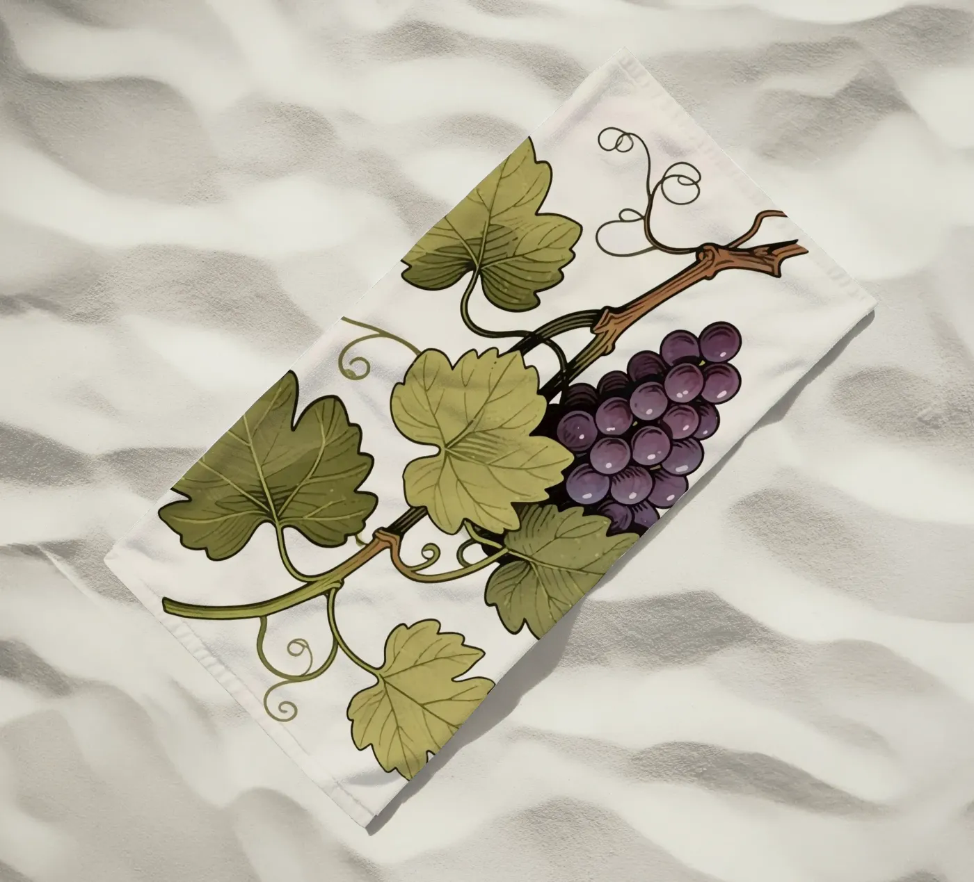 Pianta d'uva telo mare da knowledge