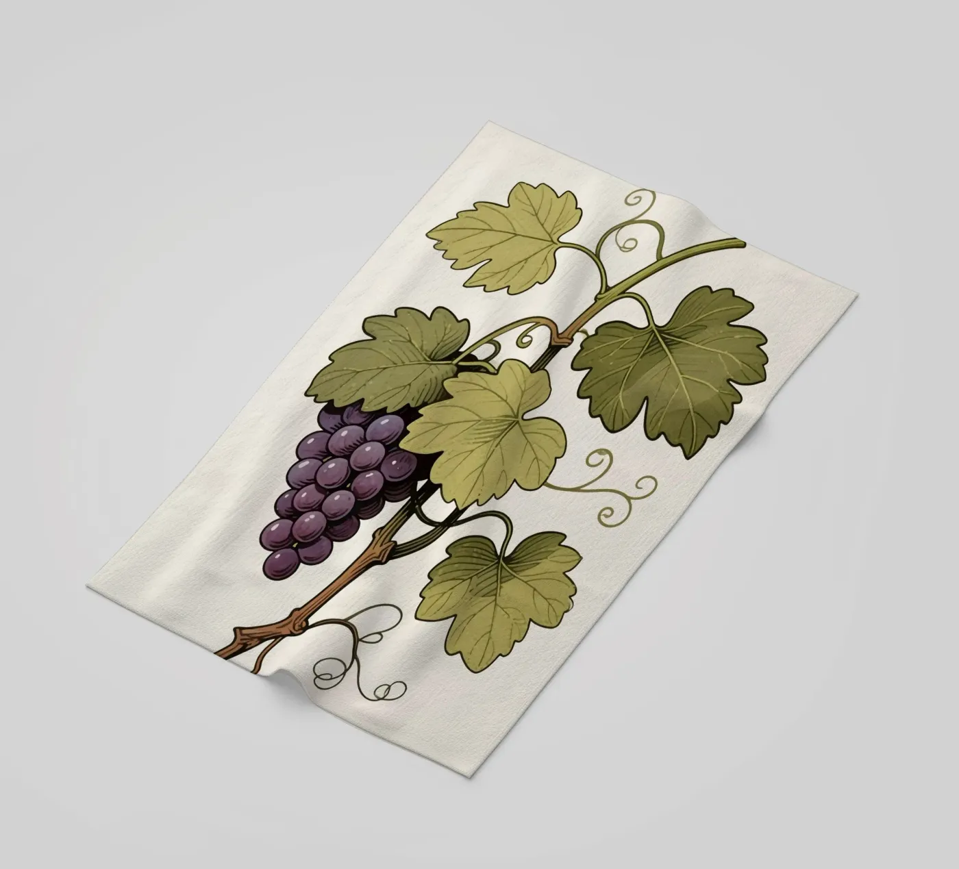 Pianta d'uva telo mare da knowledge