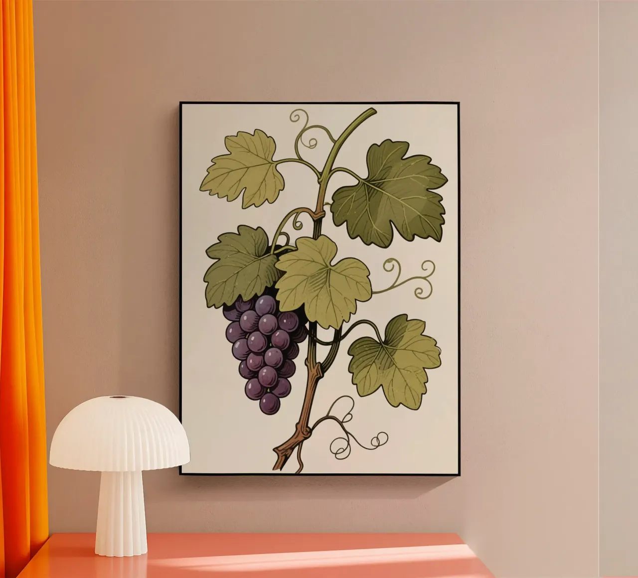 Pianta d'uva plexiglass da knowledge