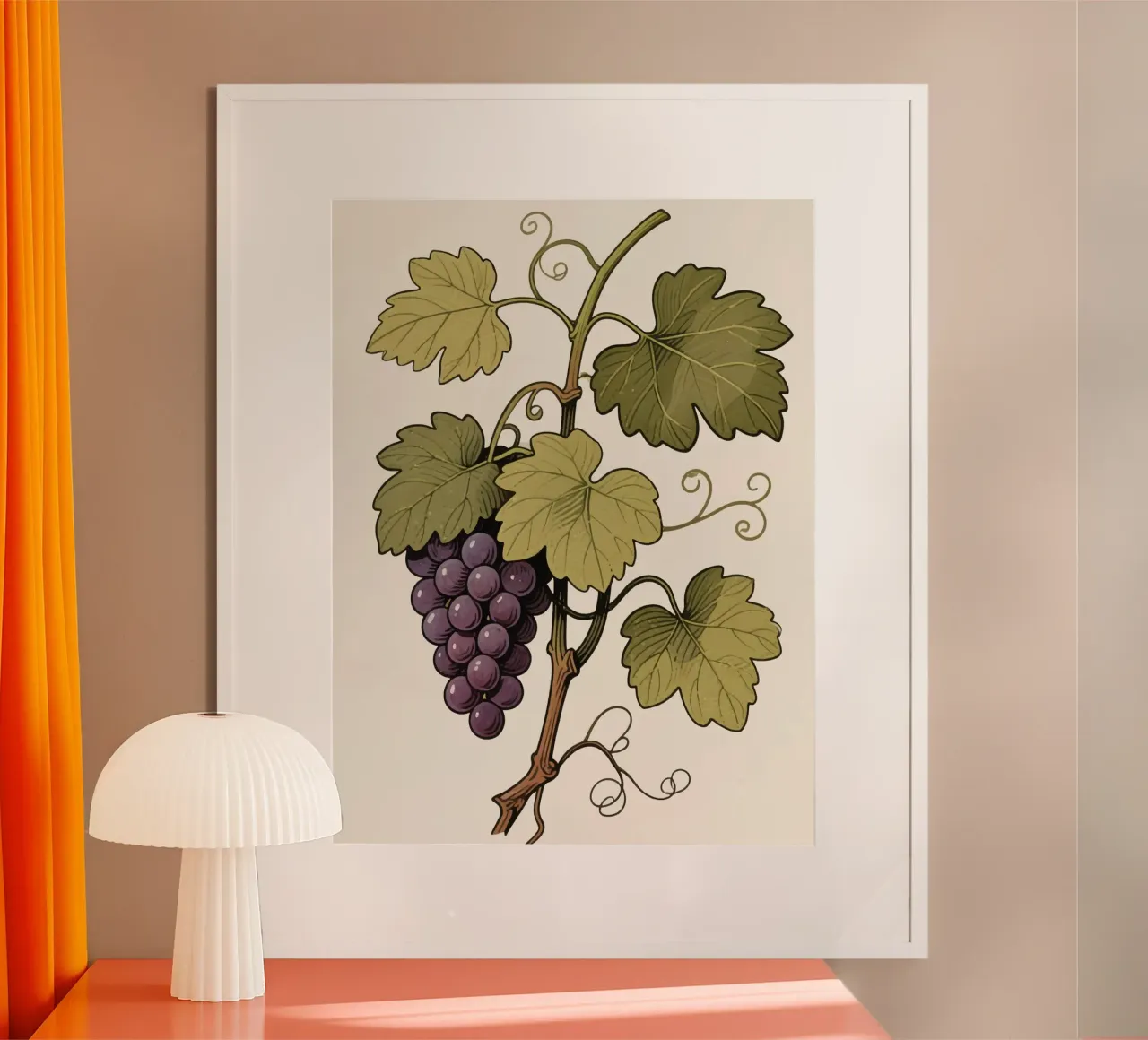 Pianta d'uva poster da knowledge