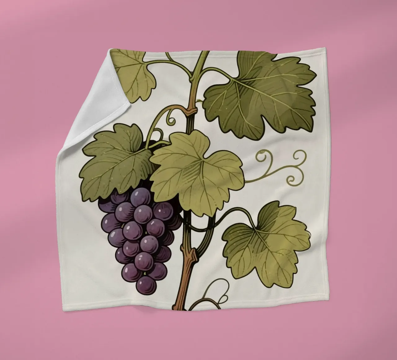 Pianta d'uva coperta in pile da knowledge