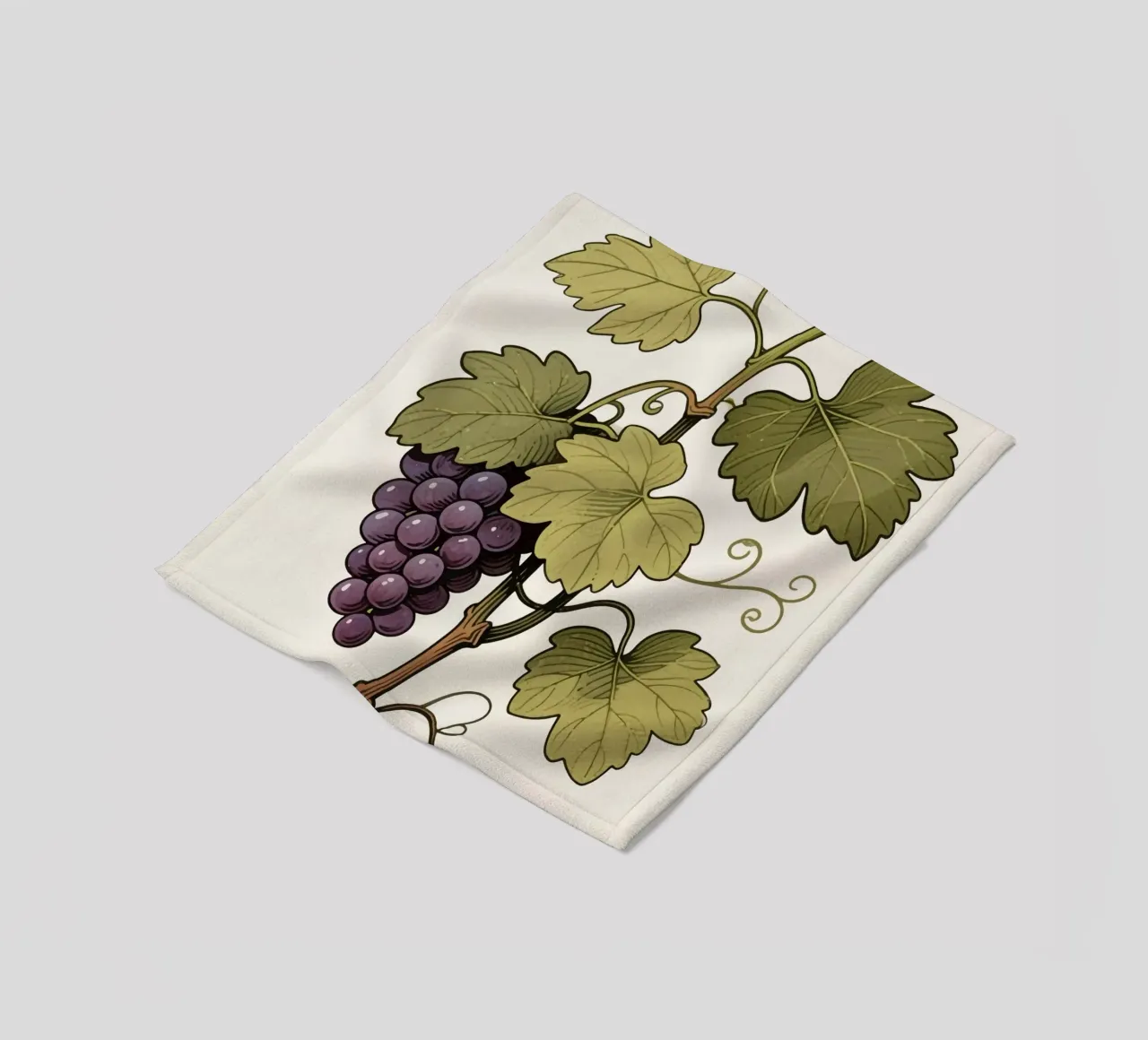 Pianta d'uva coperta in pile da knowledge