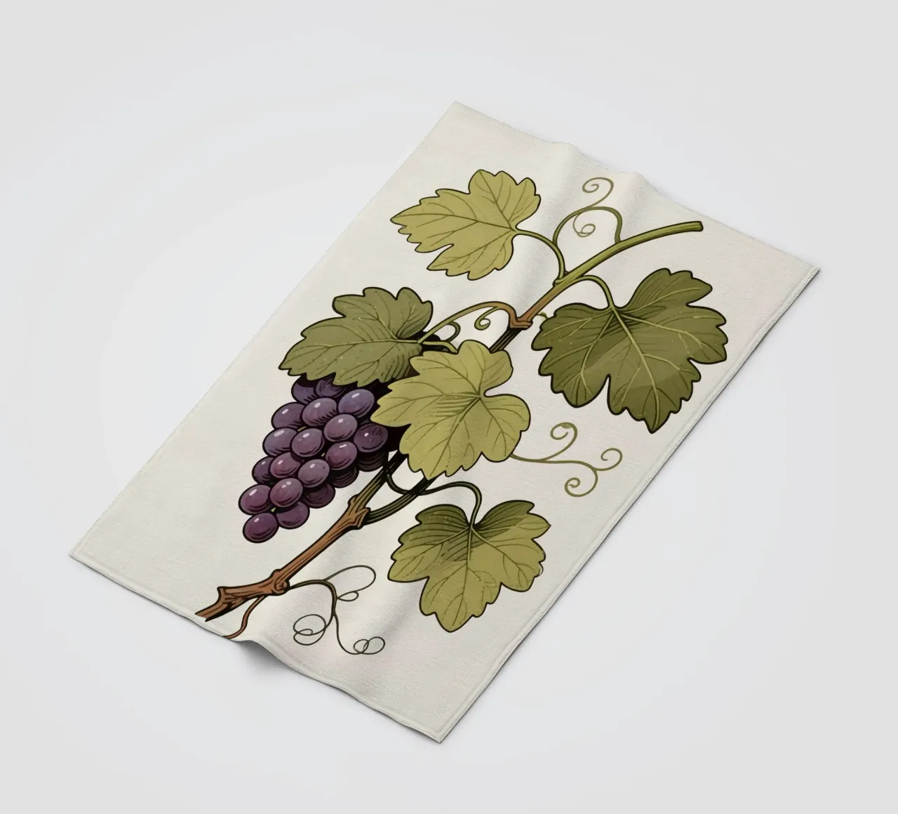 Pianta d'uva coperta in pile da knowledge