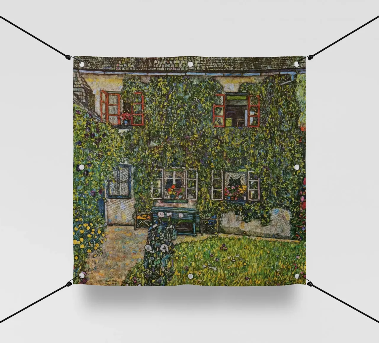 Casa in giardino 1931 telo in pvc da Roy Terrell