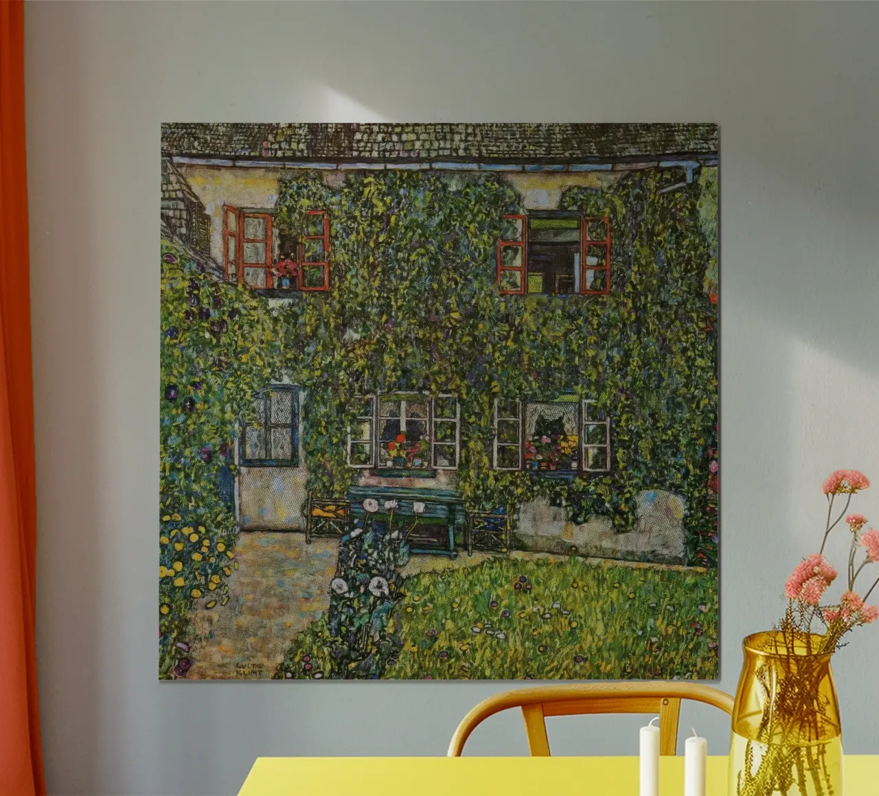 Casa in giardino 1931 carta hahnemühle da Roy Terrell