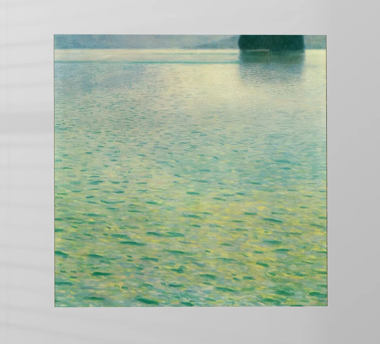 Isola nell'Attersee, 1902 pellicola backlit da Roy Terrell