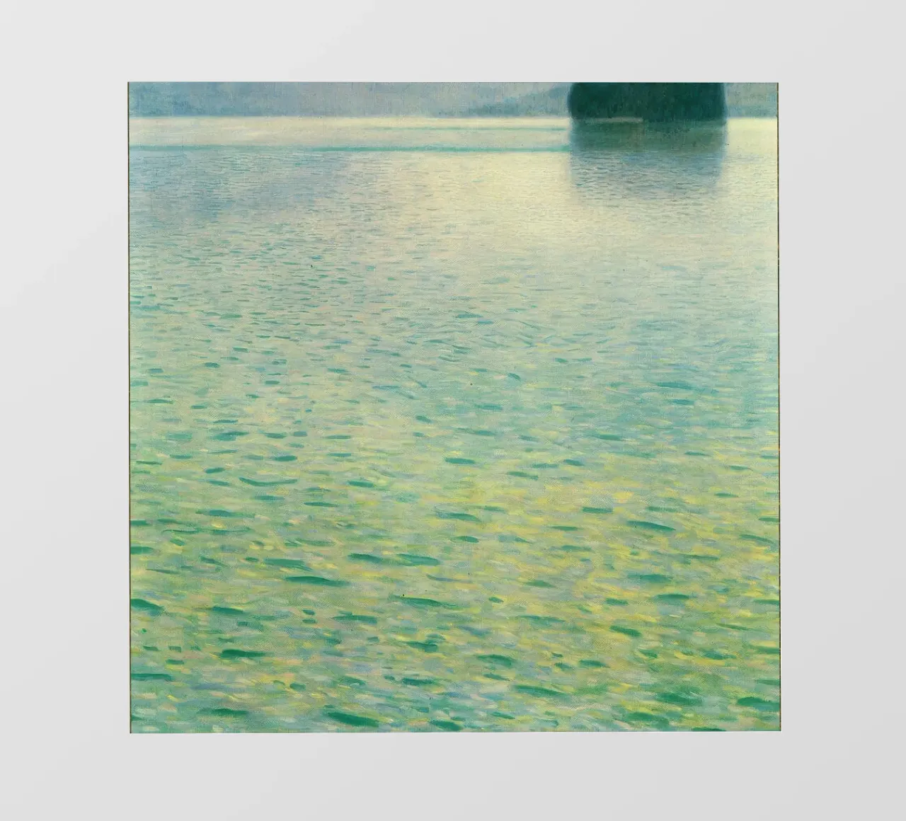 Isola nell'Attersee, 1902 pellicola backlit da Roy Terrell