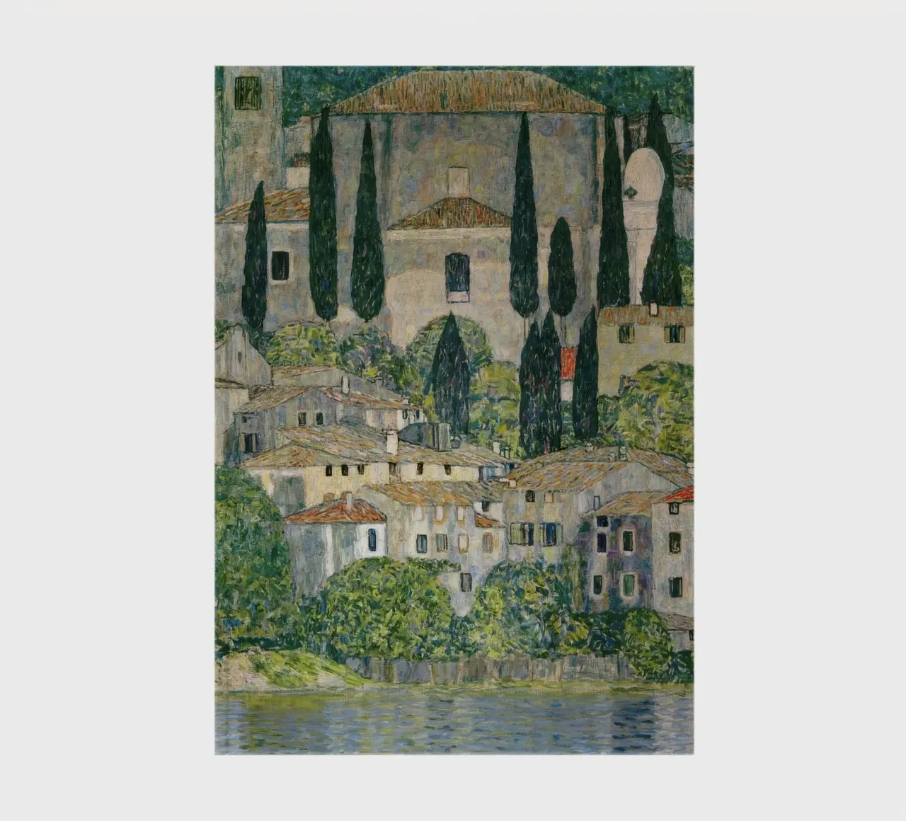 Kirche in Cassone notebook by Roy Terrell