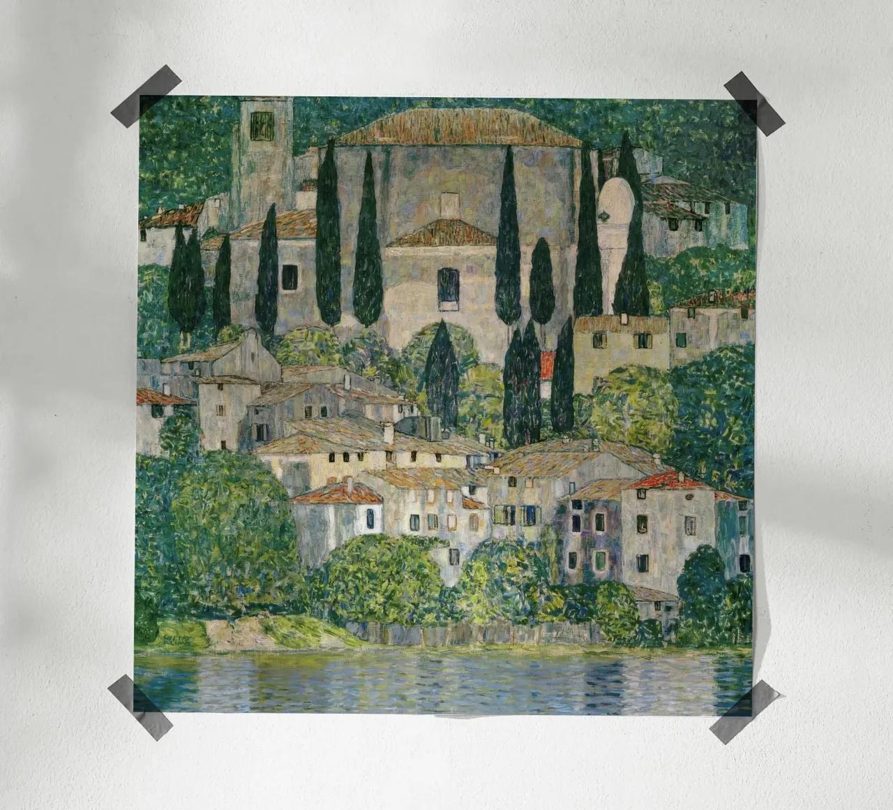 Kirche in Cassone carta hahnemühle da Roy Terrell