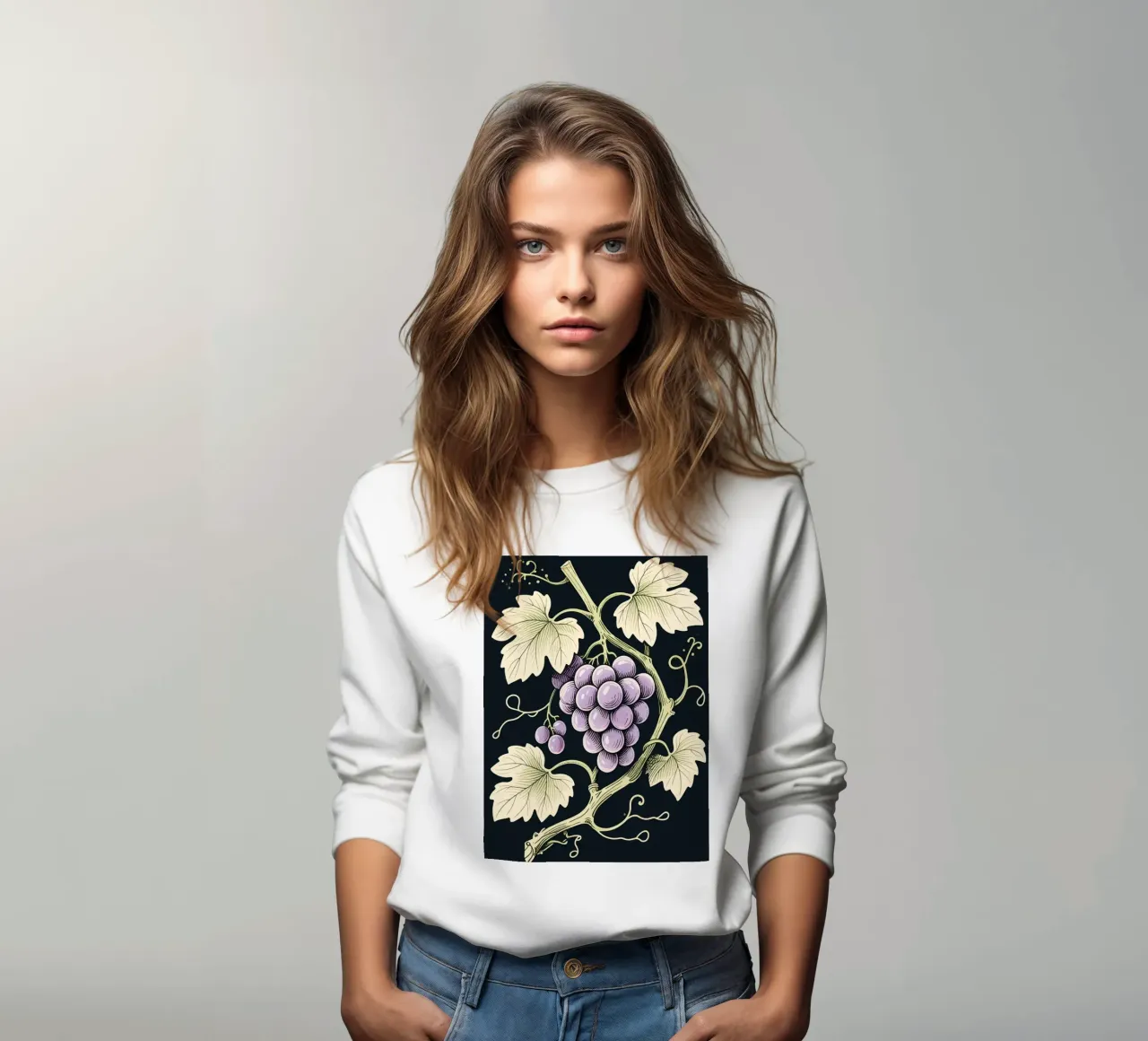 Pianta Uva Natura felpa da knowledge