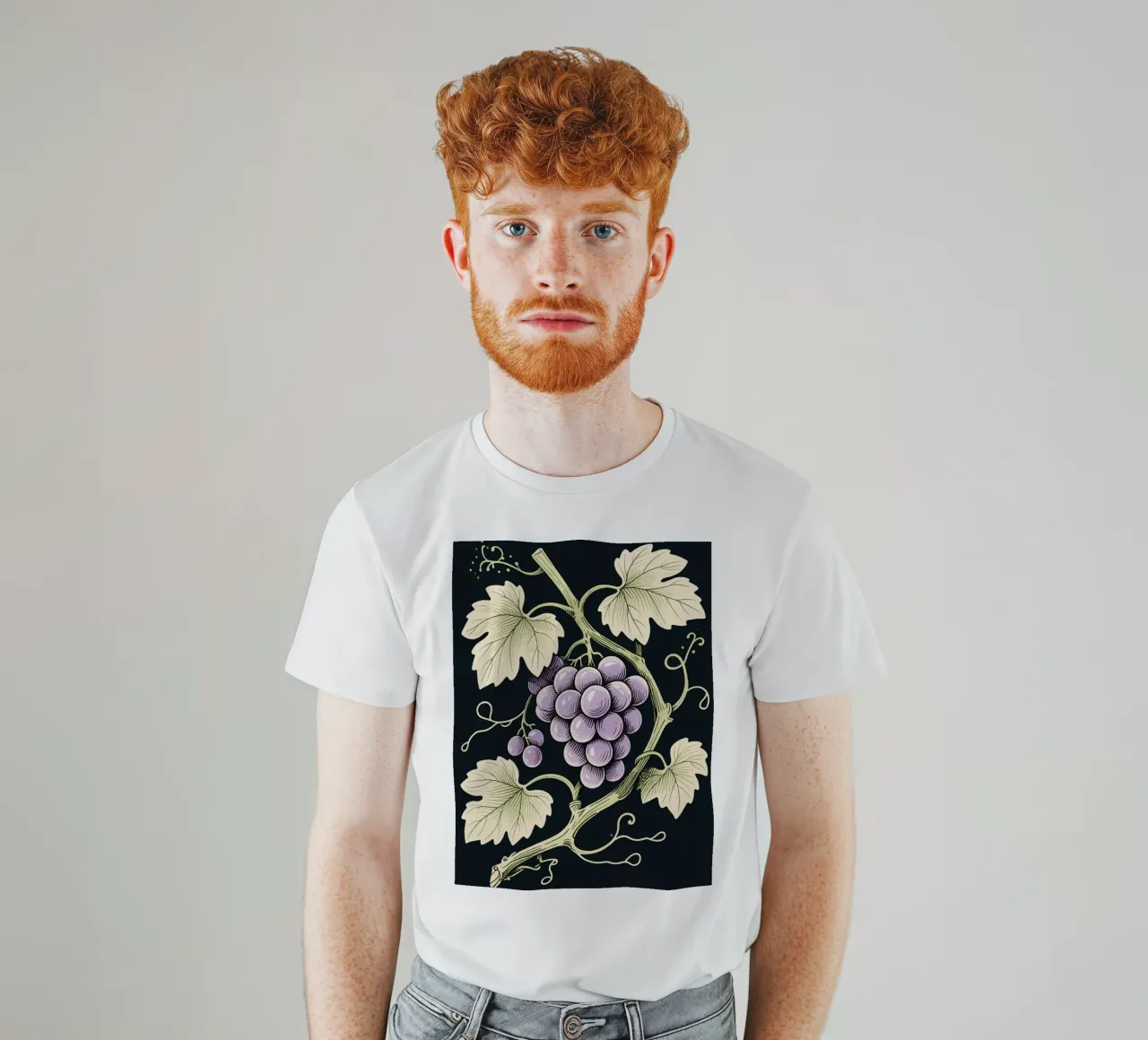 Pianta Uva Natura t-shirt da knowledge