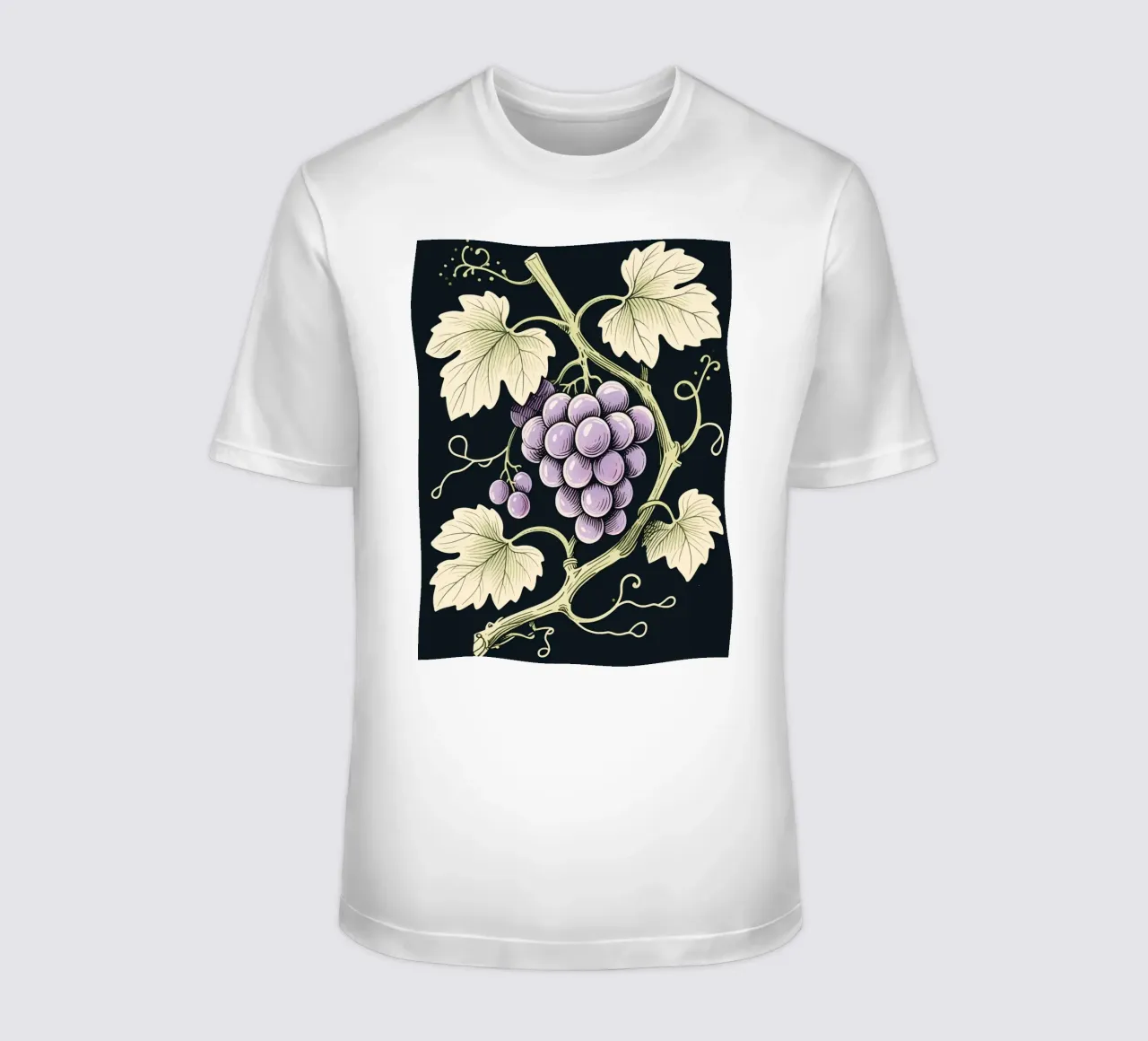 Pianta Uva Natura t-shirt da knowledge