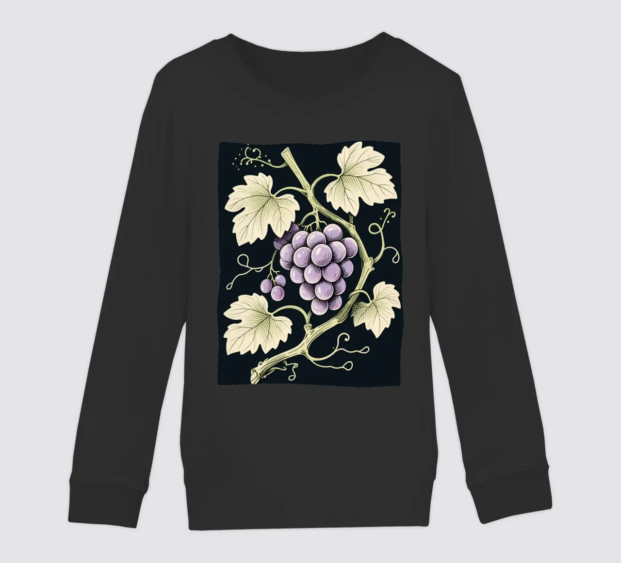 Pianta Uva Natura felpa bambino da knowledge