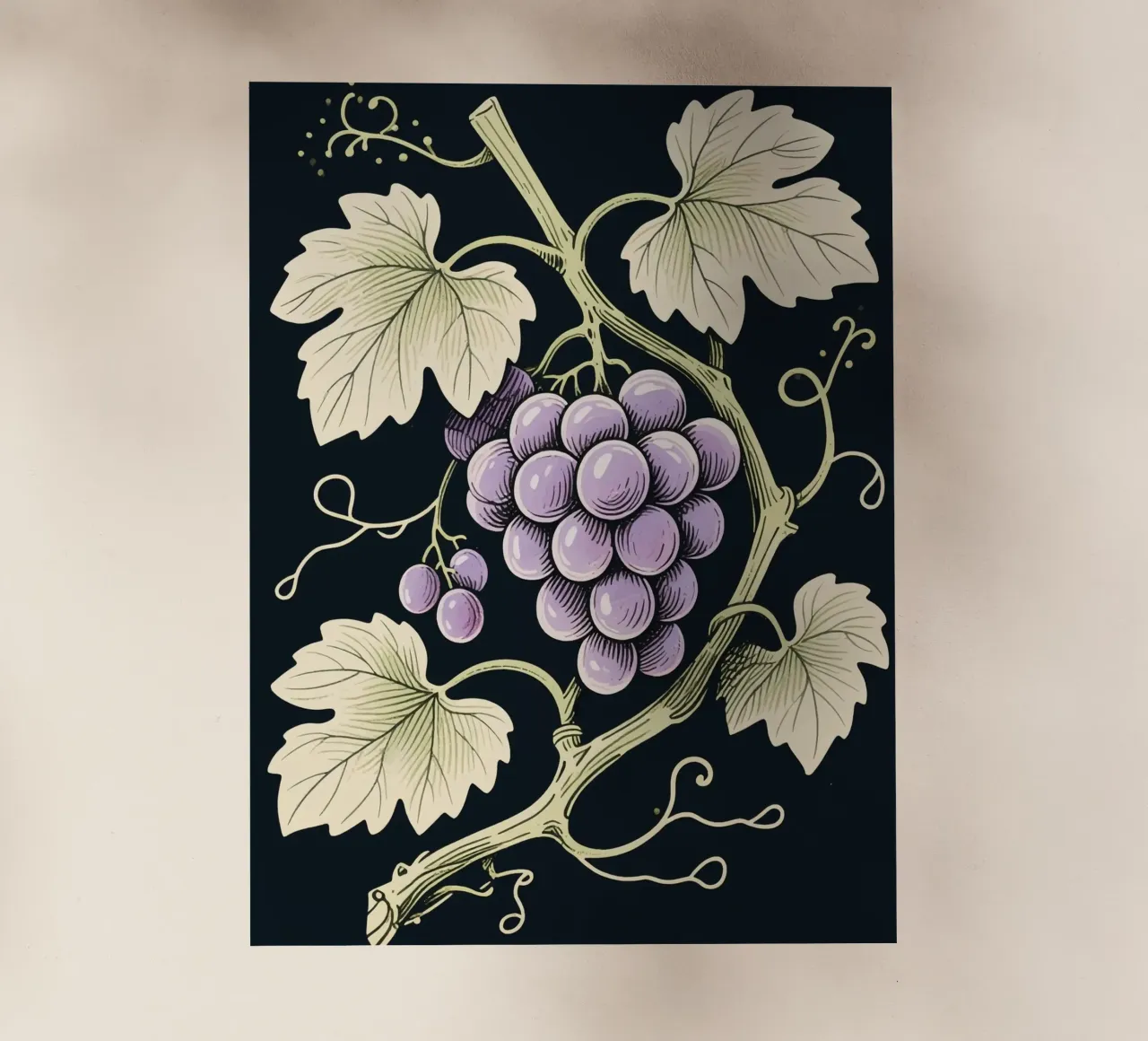 Pianta Uva Natura pellicola backlit da knowledge