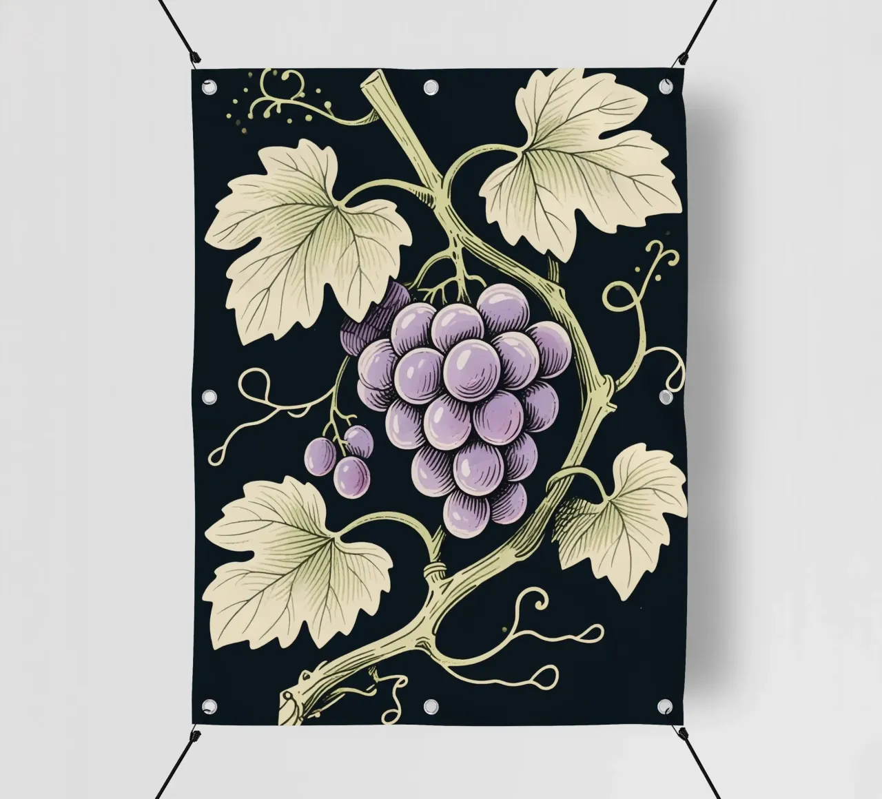 Pianta Uva Natura telo in pvc da knowledge