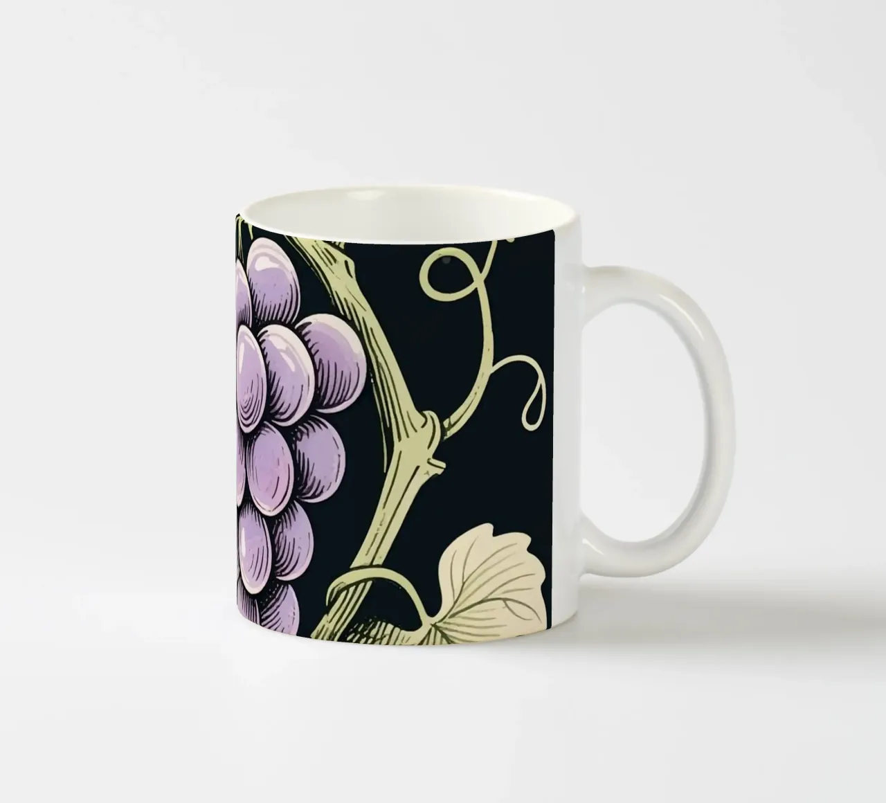 Pianta Uva Natura tazza in ceramica da knowledge
