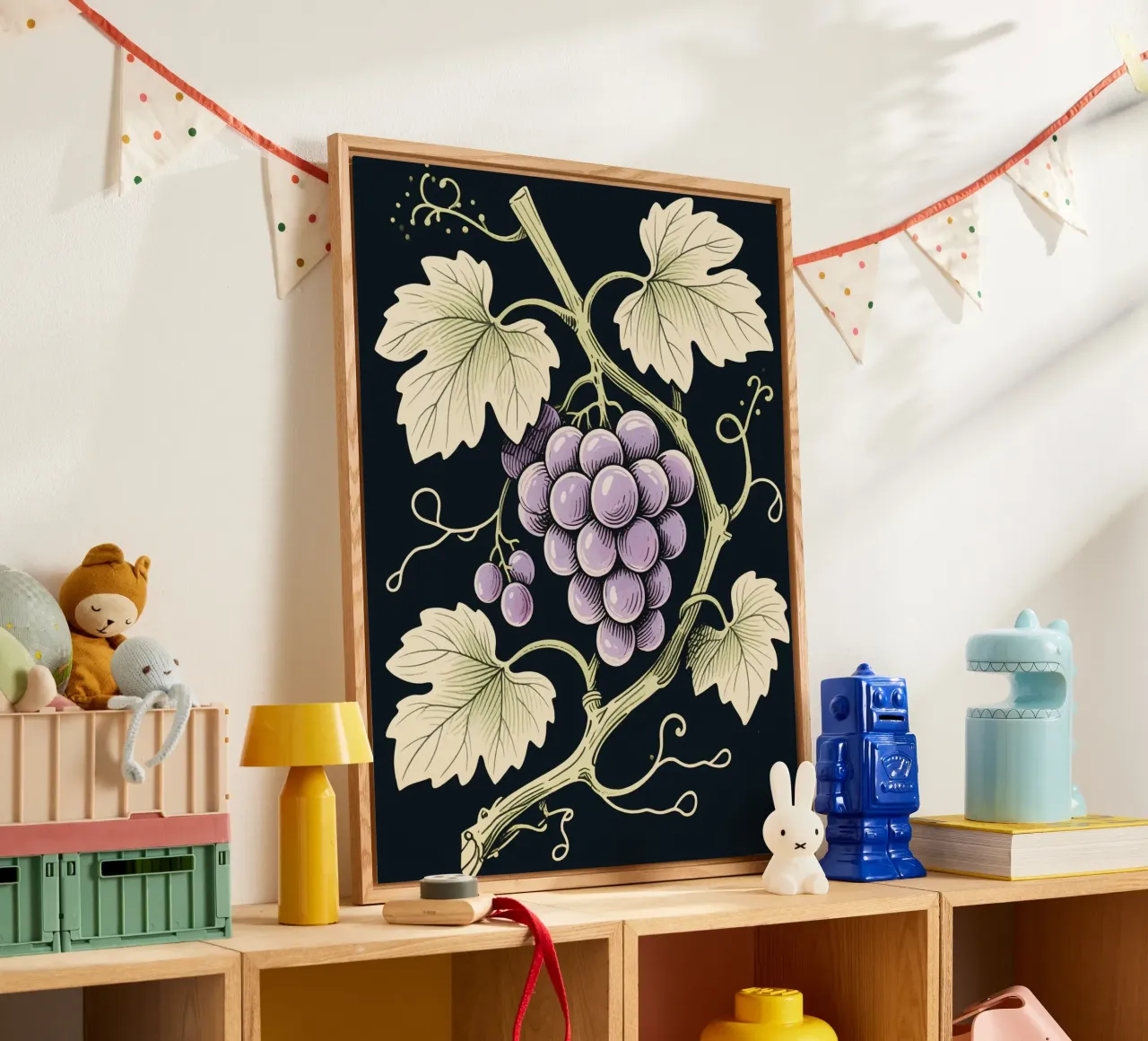 Pianta Uva Natura plexiglass da knowledge