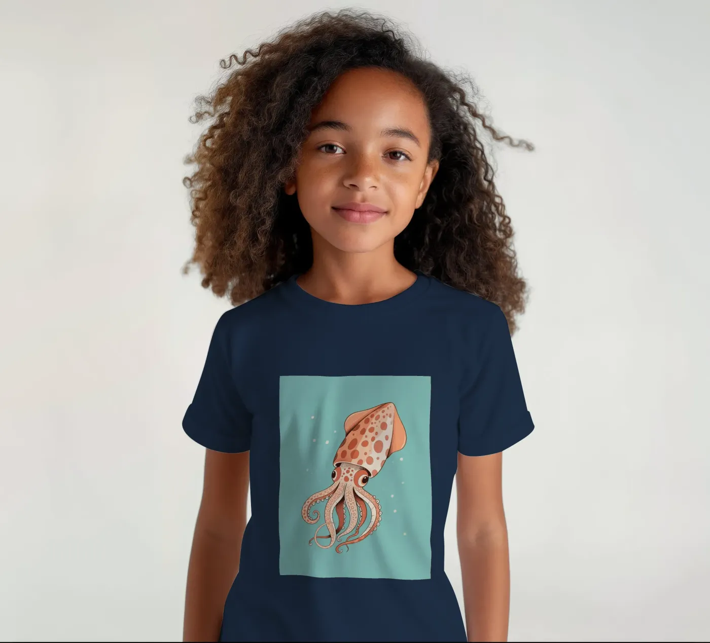 Seppia t-shirt bambini da knowledge