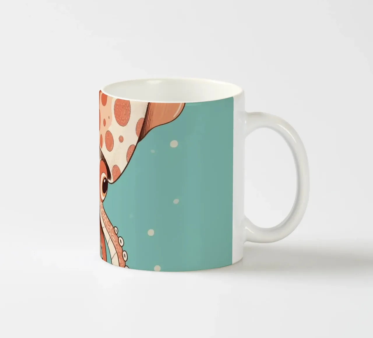 Cuttlefish ceramic mug by knowledge
