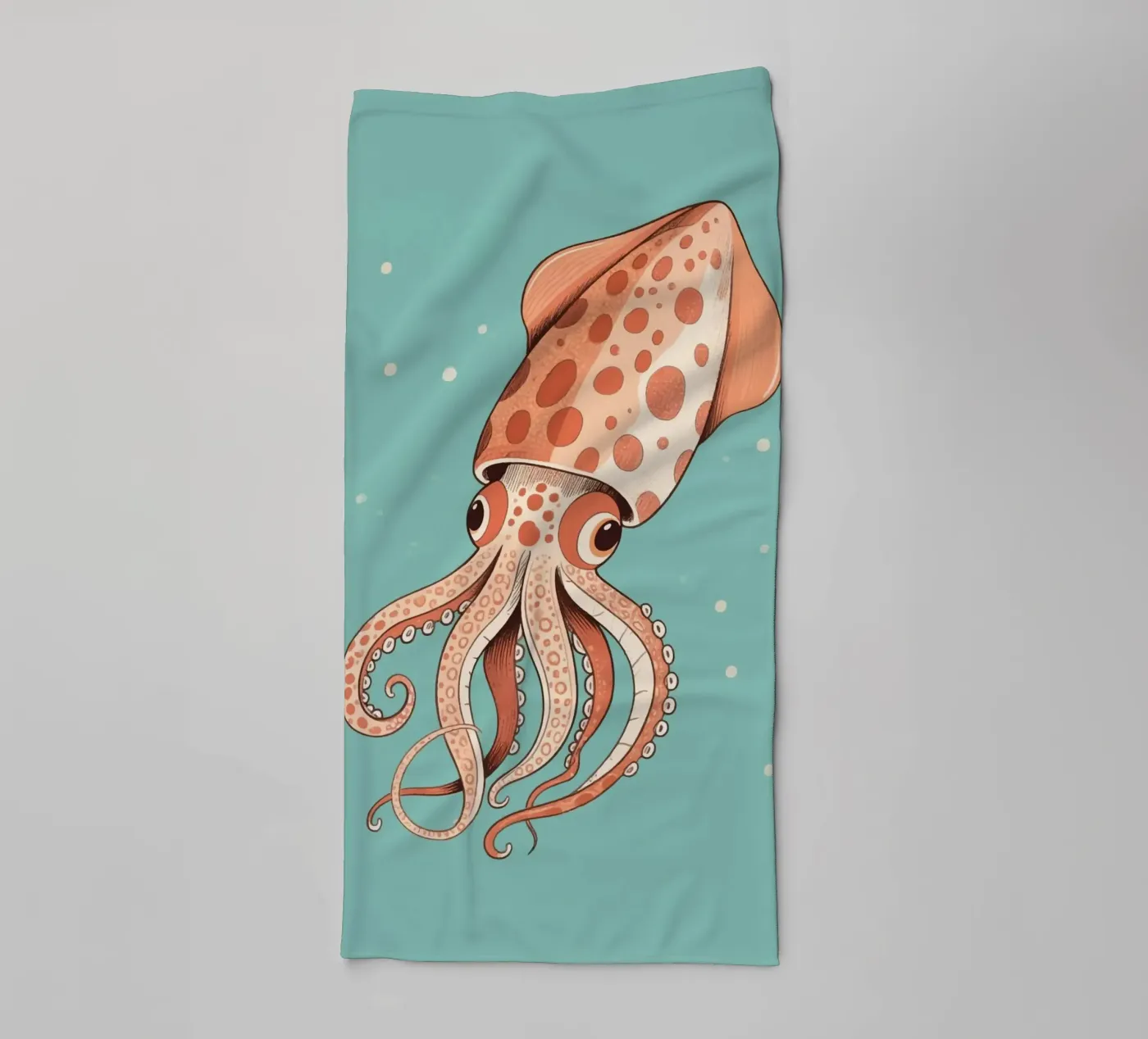 Cuttlefish towel by knowledge