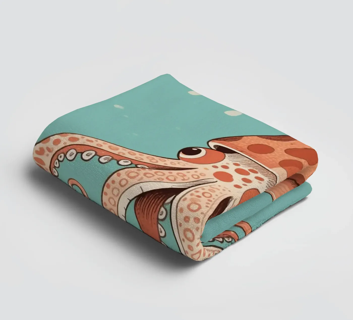 Cuttlefish towel by knowledge