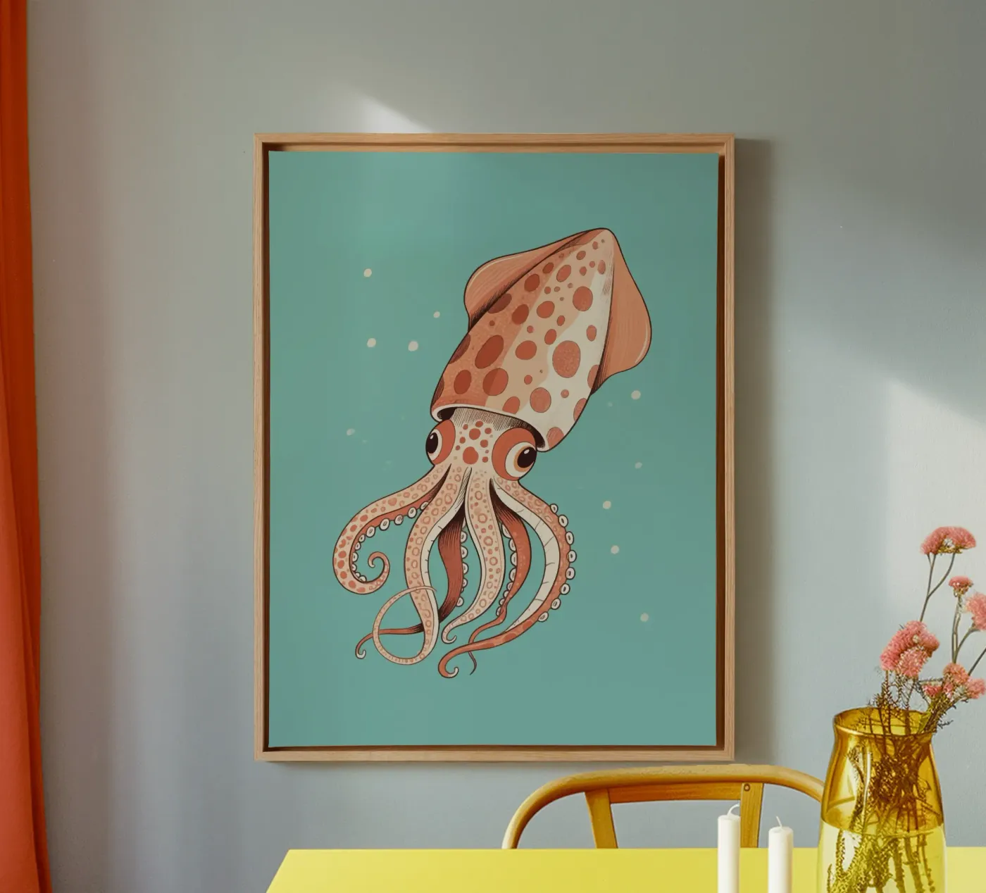 Cuttlefish canvas by knowledge