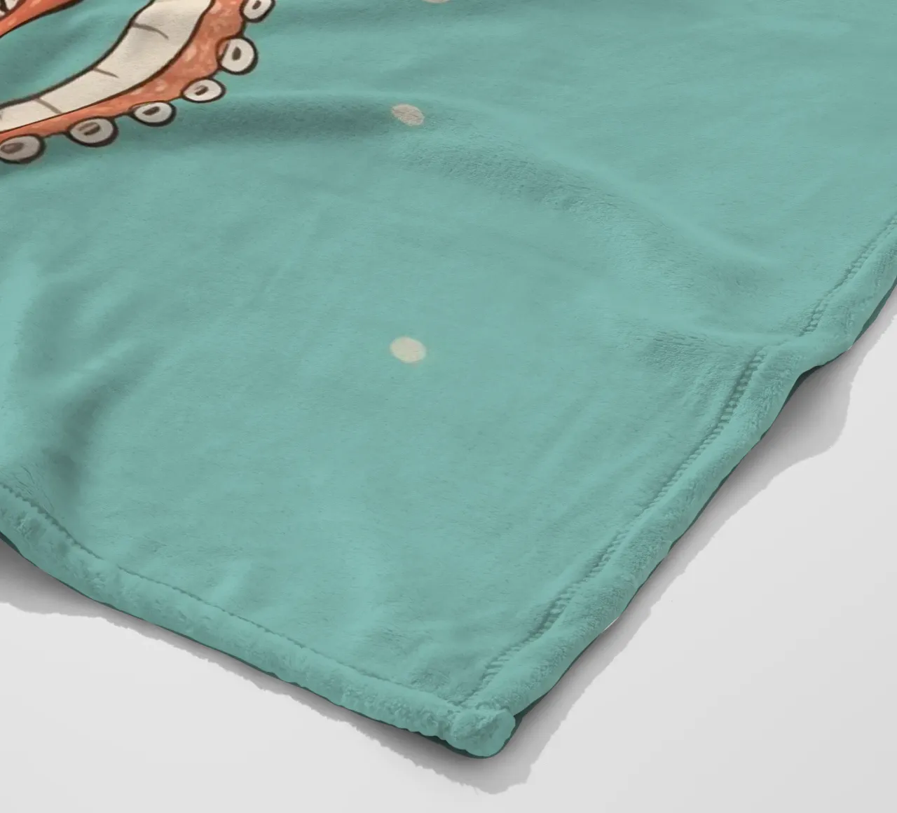 Inktvissen fleecedeken van knowledge