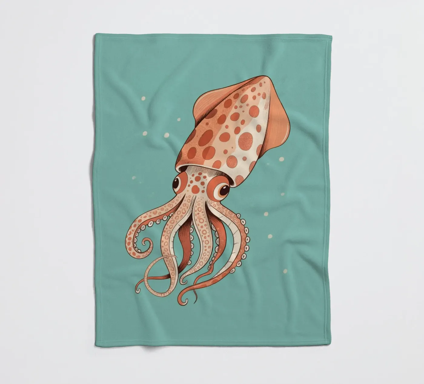 Cuttlefish fleece blanket by knowledge