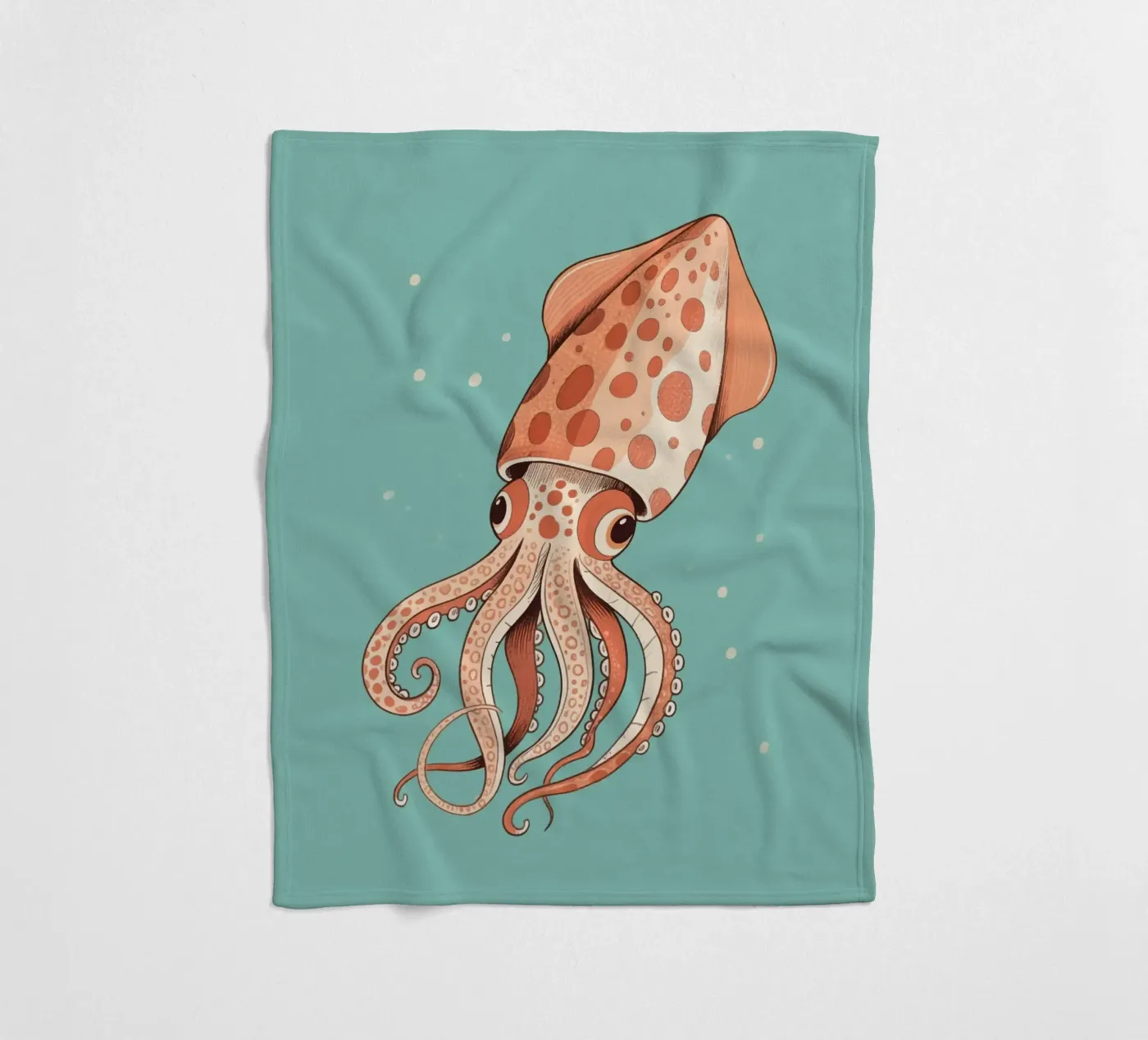 Cuttlefish fleece blanket by knowledge