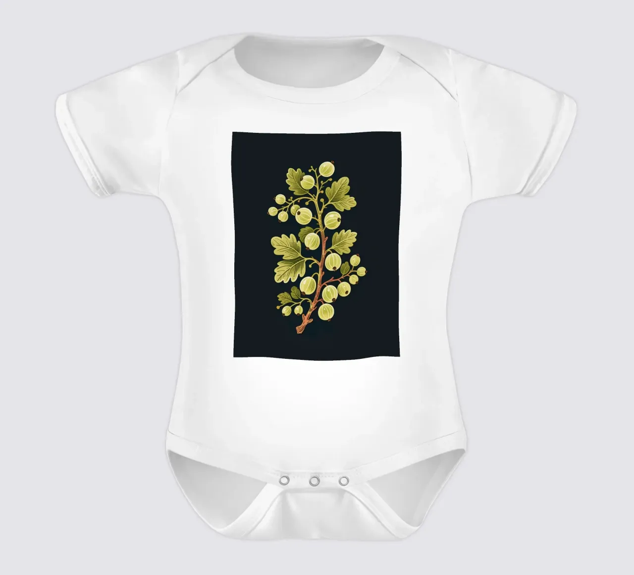 Uva spina body neonato maniche corte da knowledge