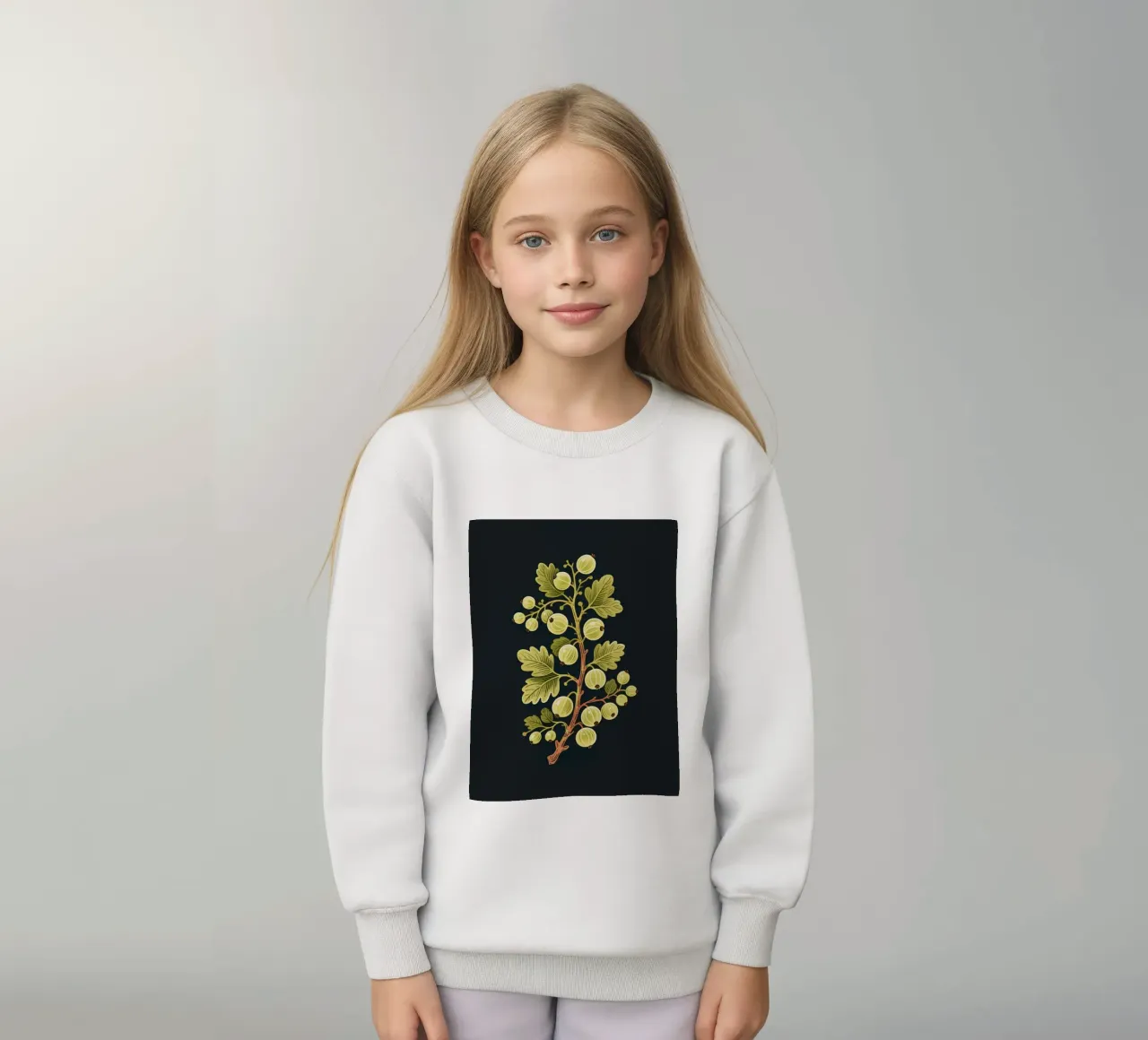 Uva spina felpa bambino da knowledge