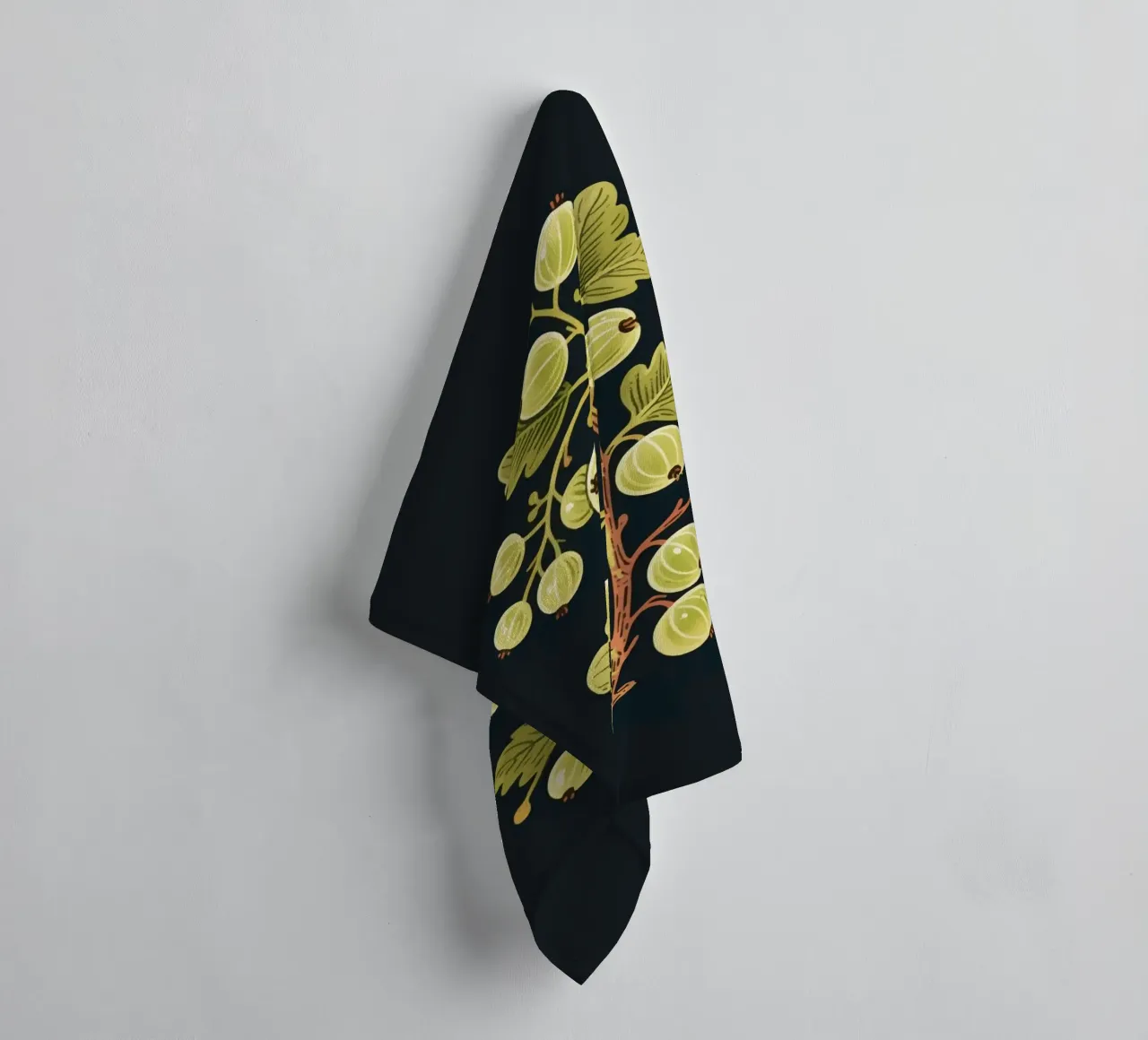 Kruisbessen badhanddoek van knowledge