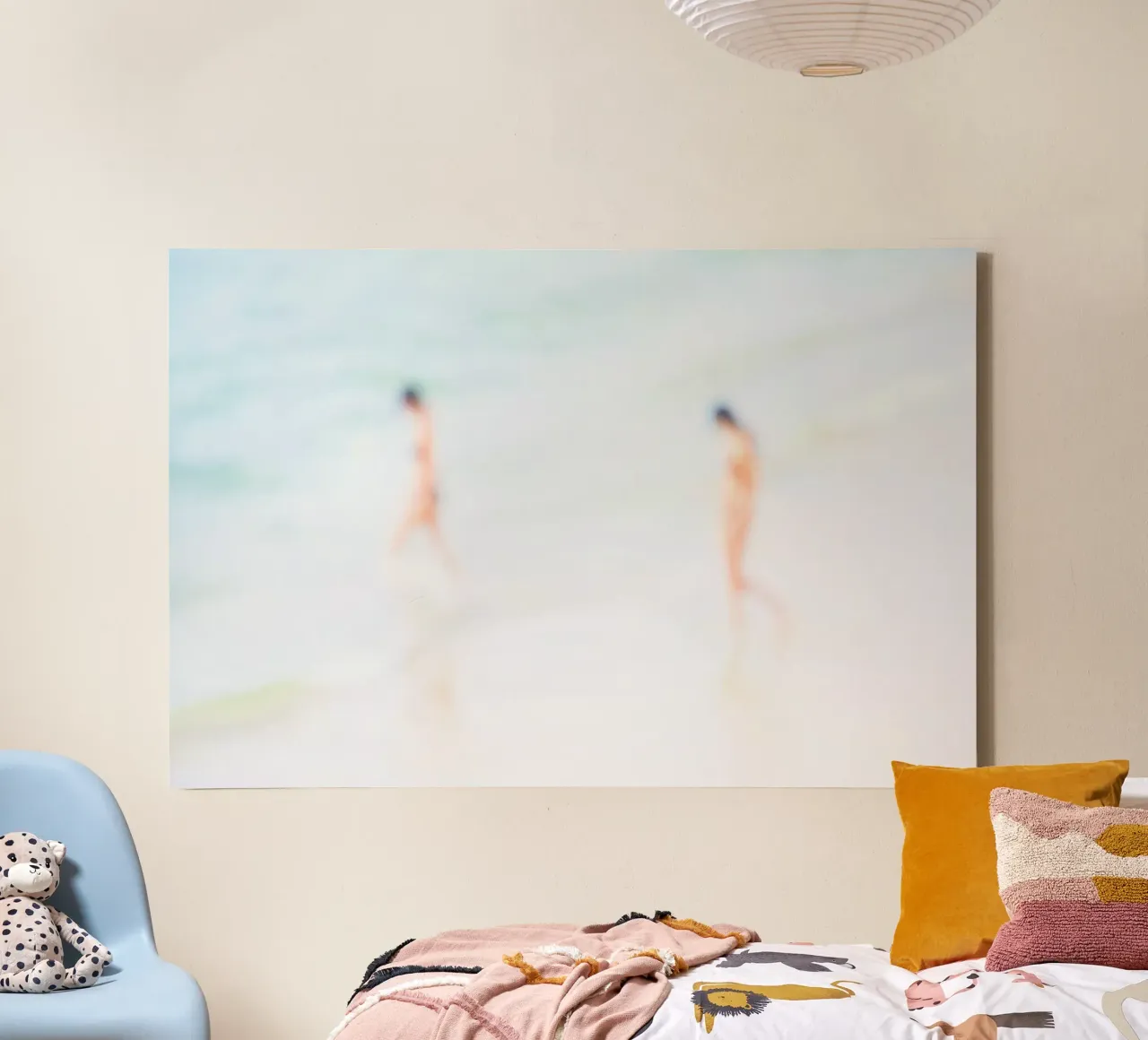 Seaside #36 canvas with Floater frame by Tal Paz-Fridman