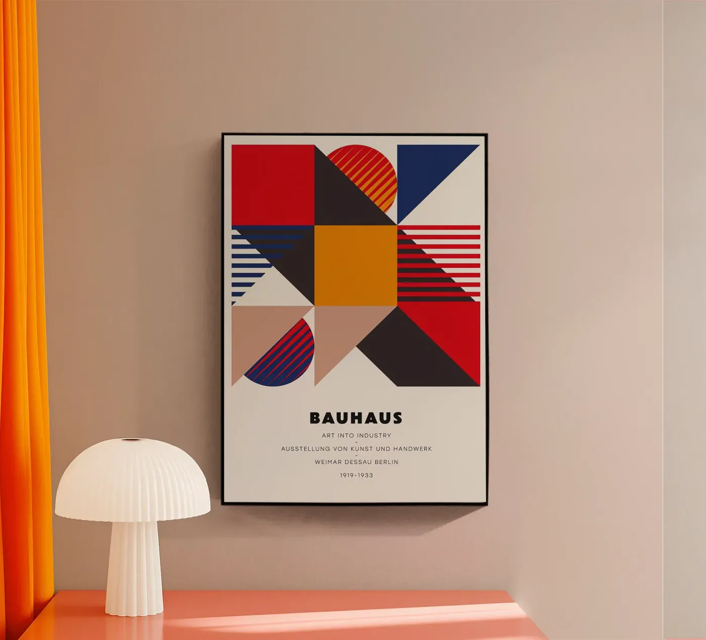 Bauhaus 1919 plexiglass da Narciso